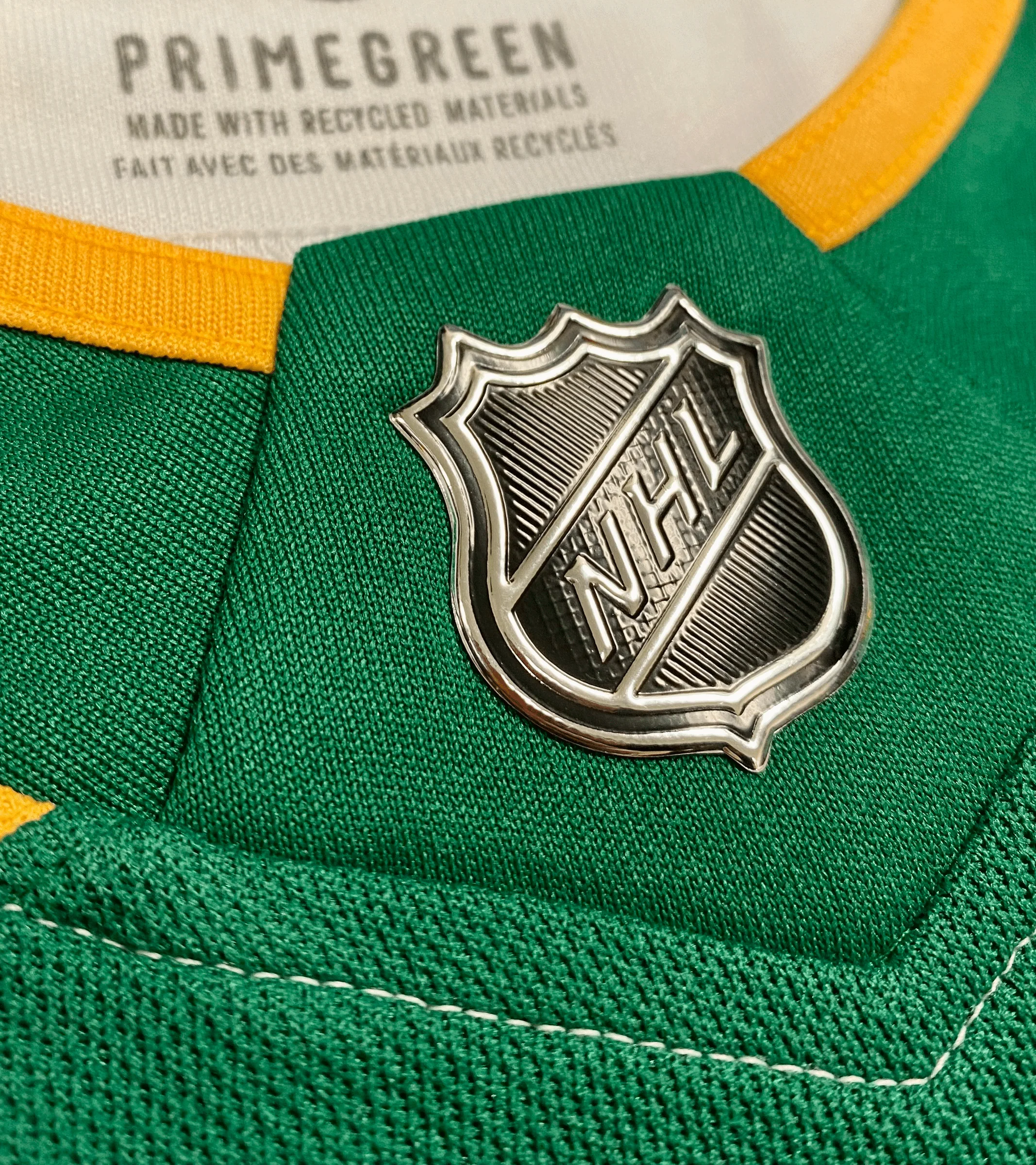 Adult Kirill Kaprizov Minnesota Wild adidas 2023 Green 3rd Jersey Alternate Authentic Player Jersey - Men's - Image 5