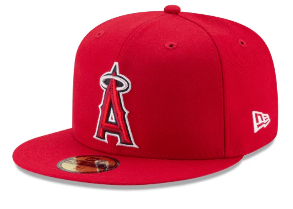 Adult Los Angeles Angels New Era Red Game Authentic Collection On-Field 59FIFTY Fitted Hat - Men's