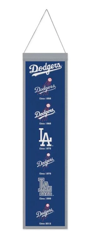 All Ages Los Angeles Dodgers WinCraft 8'' x 32'' Evolution Banner - Unisex
