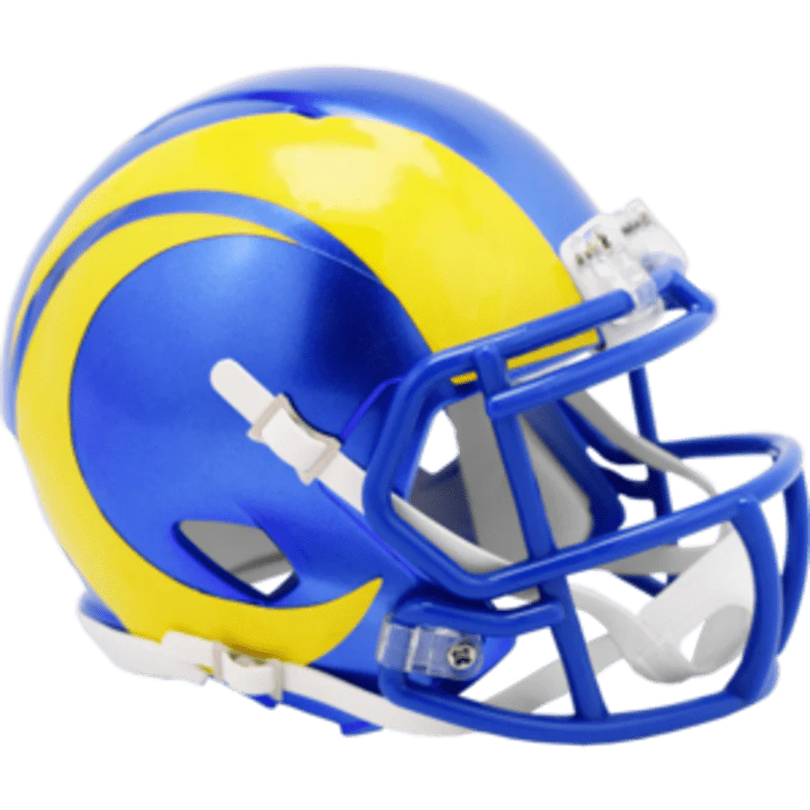 All Ages Los Angeles Rams Speed Mini Helmet - Unisex