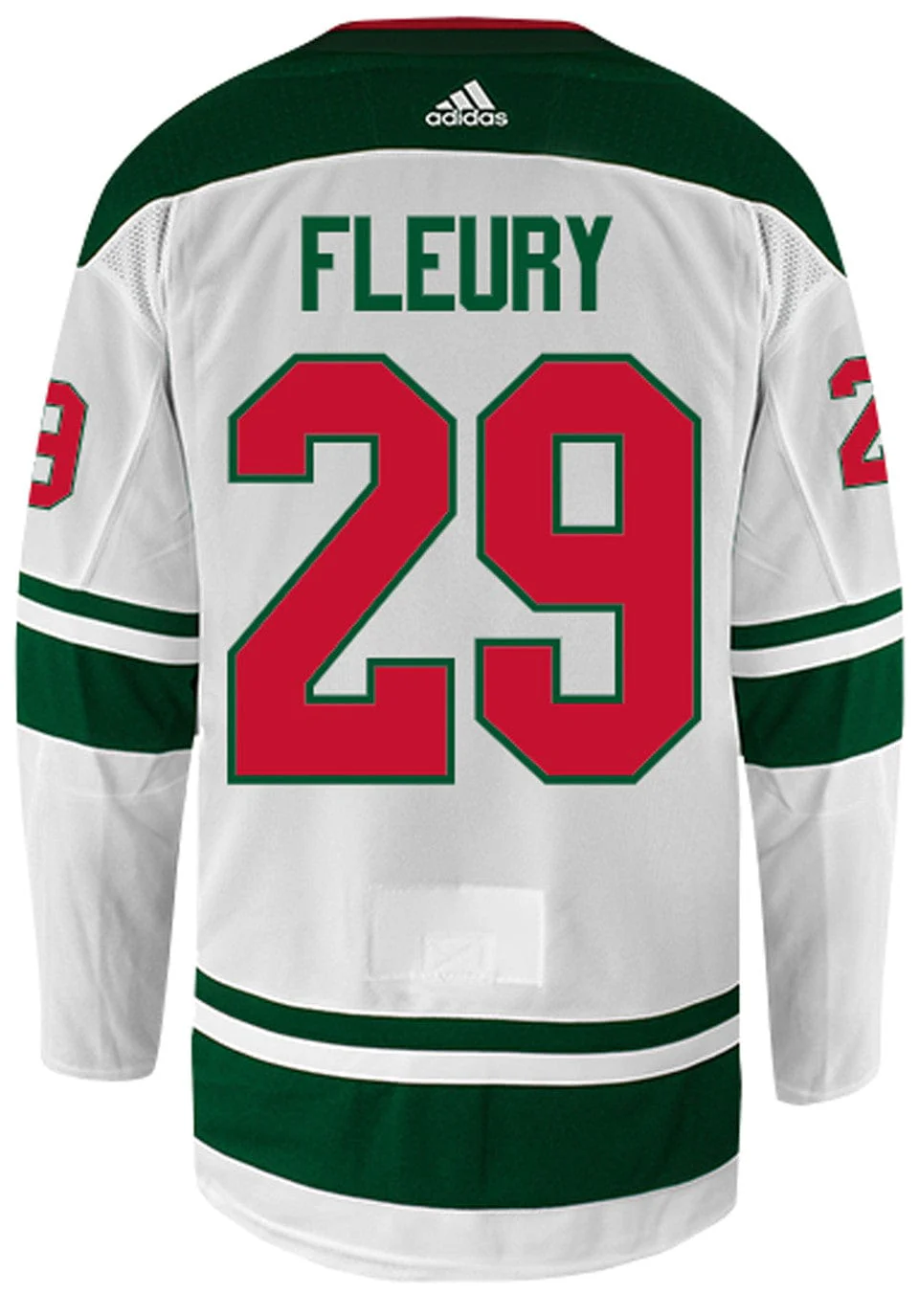 Adult Marc-Andre Fleury adidas Minnesota Wild adidas White Authentic Player Jersey - Men's