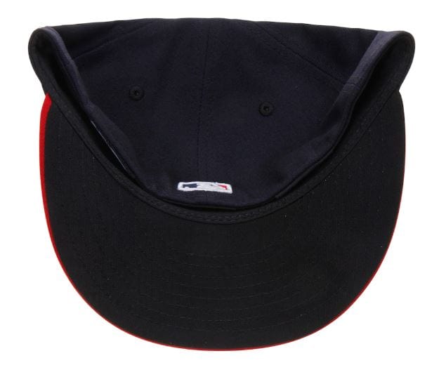 Adult Atlanta Braves New Era Navy Game Authentic Collection On-Field 59FIFTY Fitted Hat - Men's - Image 3