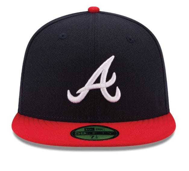 Adult Atlanta Braves New Era Navy Game Authentic Collection On-Field 59FIFTY Fitted Hat - Men's - Image 5