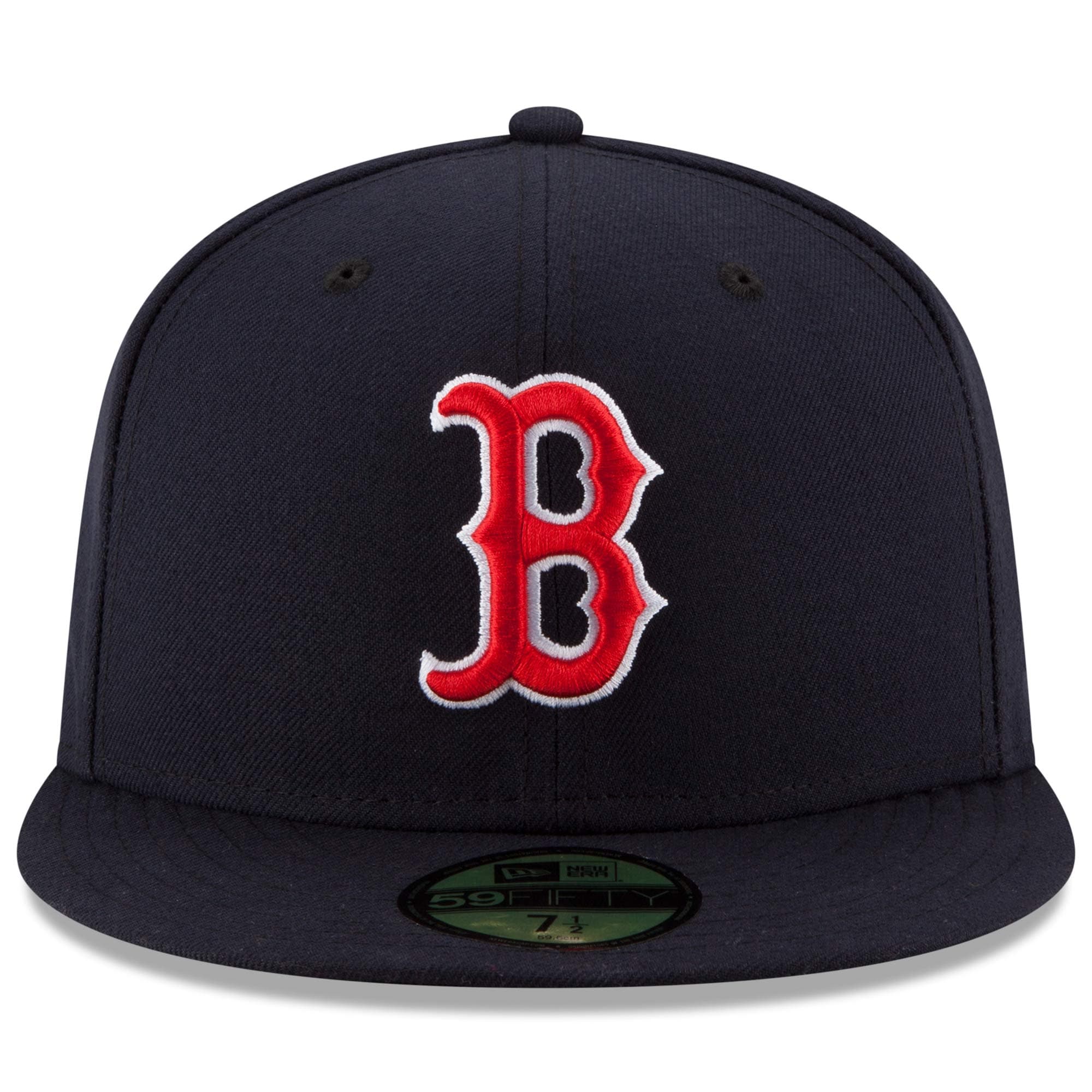 Adult Boston Red Sox New Era Navy Game Authentic Collection On-Field 59FIFTY Fitted Hat - Men's - Image 3