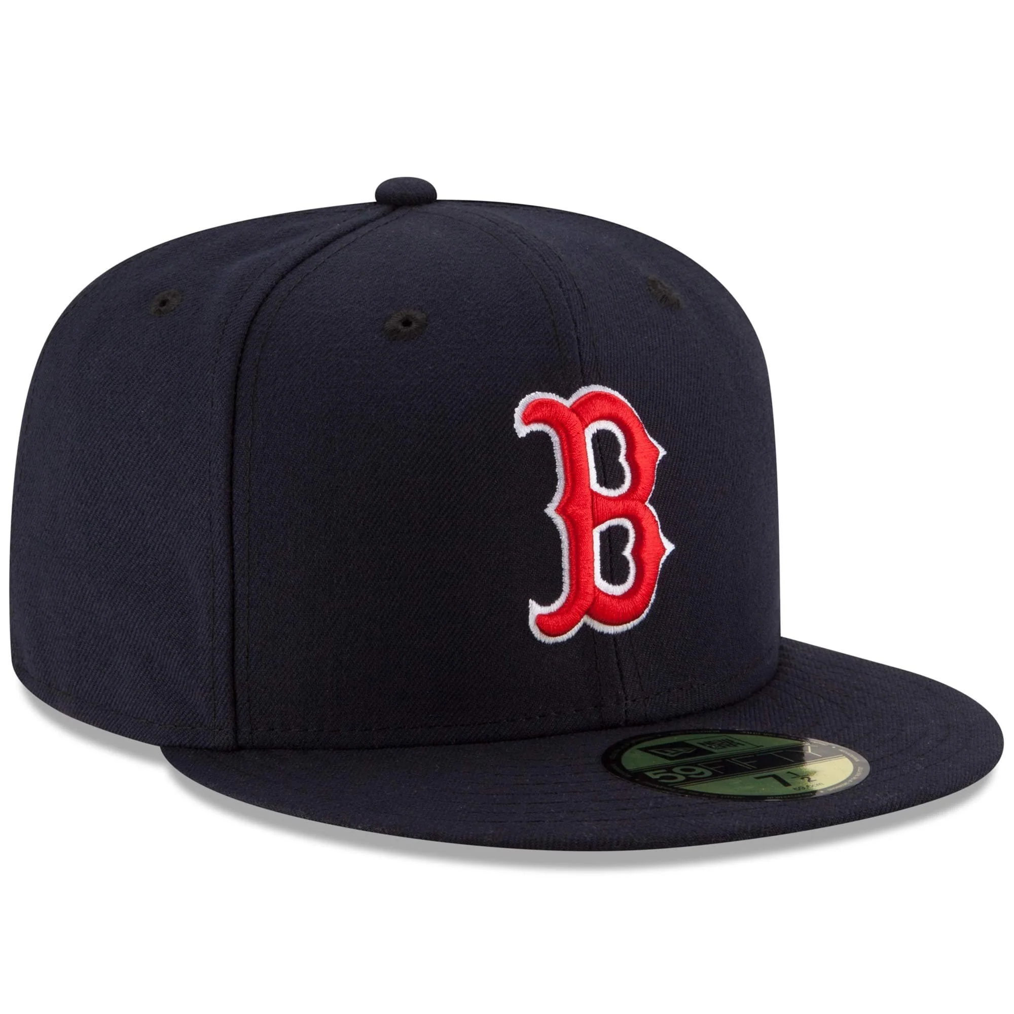 Adult Boston Red Sox New Era Navy Game Authentic Collection On-Field 59FIFTY Fitted Hat - Men's - Image 4