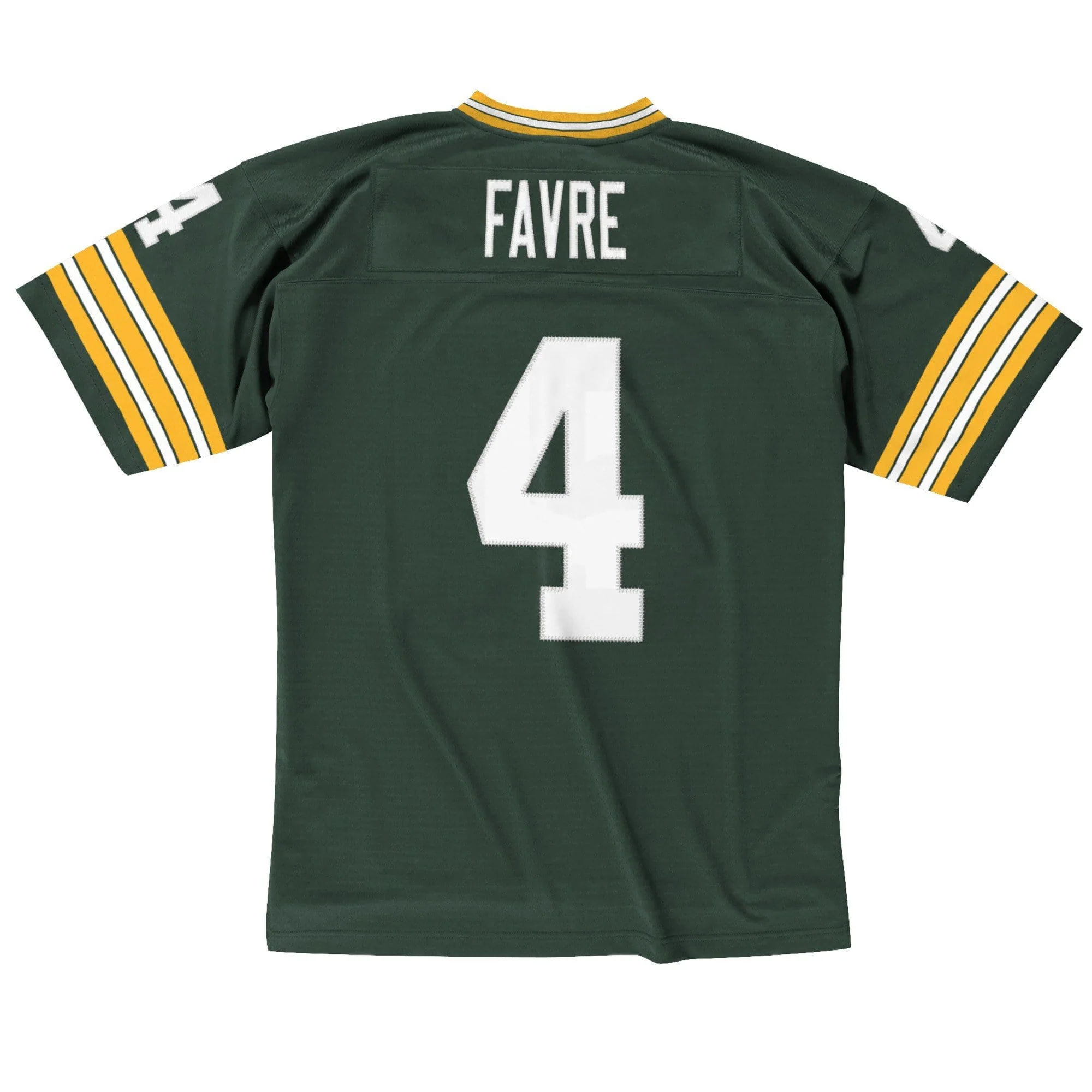 Adult Brett Favre Green Bay Packers Mitchell & Ness NFL Green Throwback Jersey - Men's