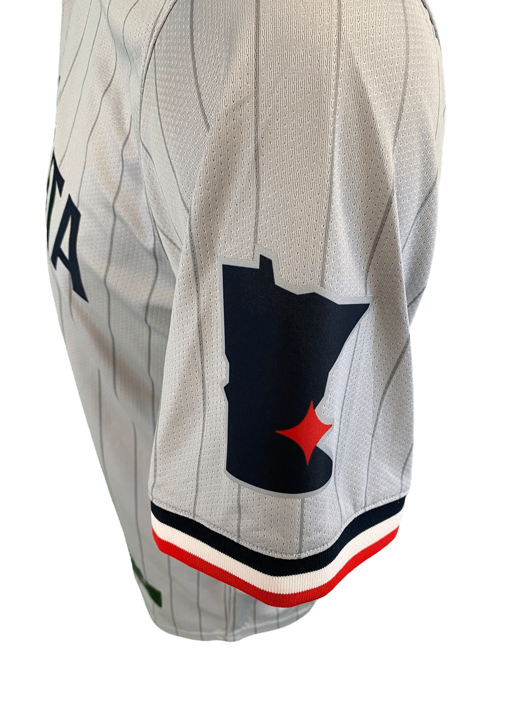 Adult Jhoan Duran Minnesota Twins Nike Gray Away Limited Player Jersey - Men's - Image 3