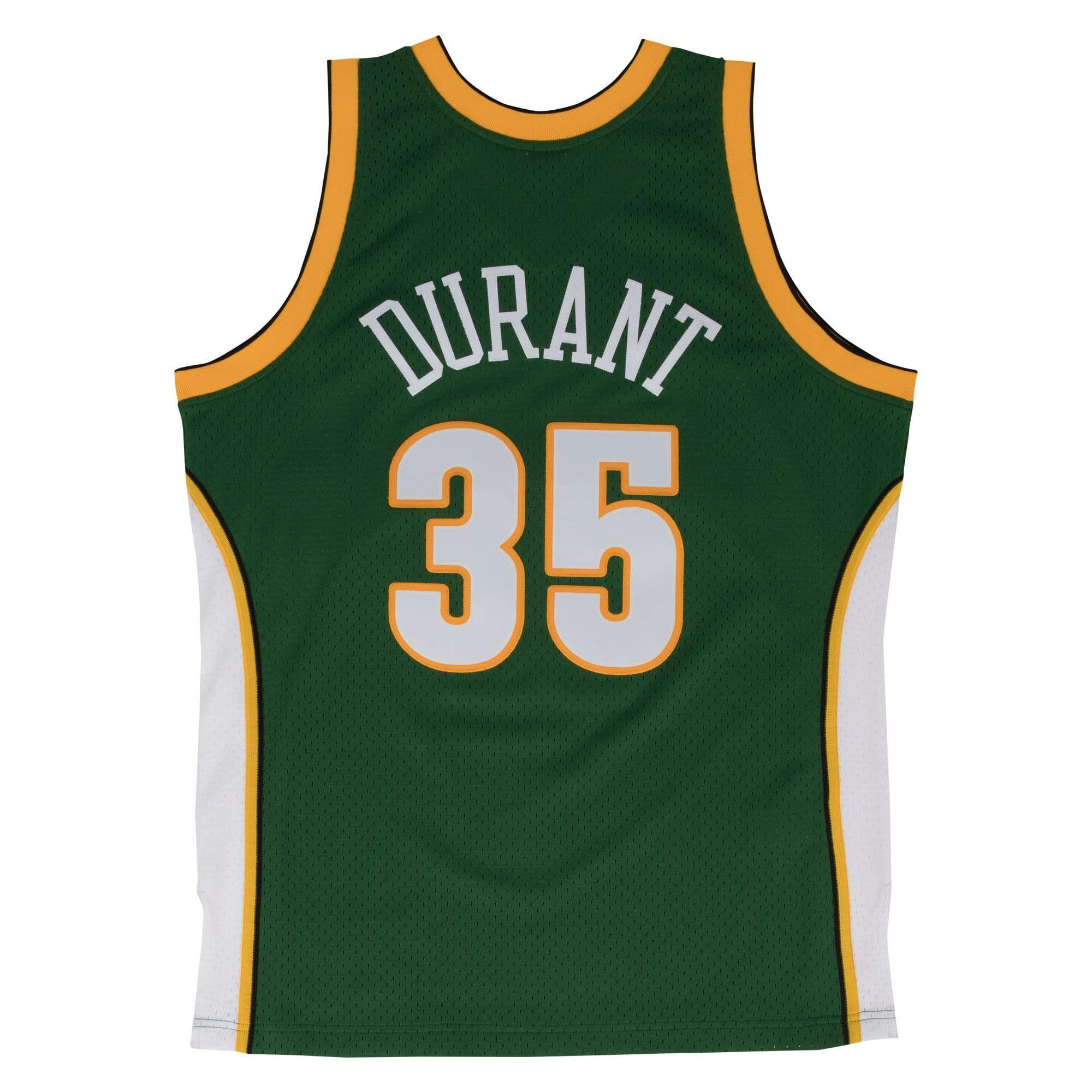 Adult Kevin Durant Seattle Supersonics Mitchell & Ness NBA Green Throwback Swingman Jersey - Men's - Image 2