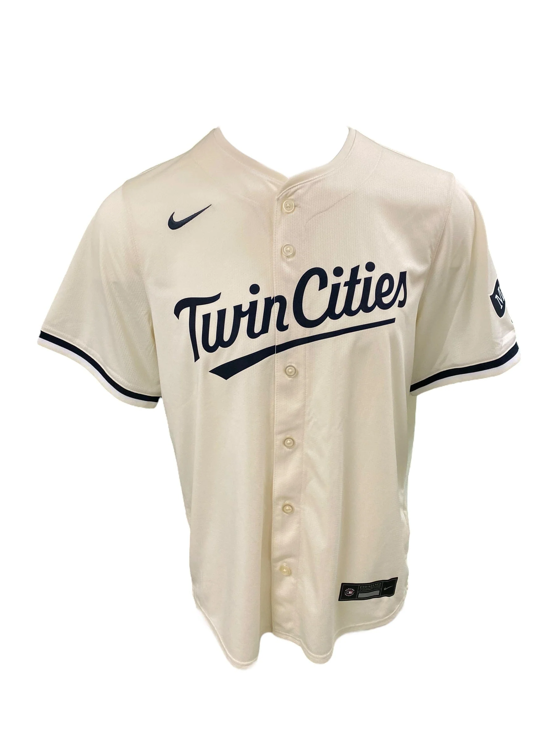 Adult Matt Wallner Minnesota Twins Nike Cream Alternate Limited Player Jersey - Men's - Image 2