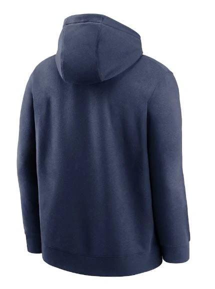 Adult Minnesota Twins Nike Navy City Connect Fleece Pullover Hooded Sweatshirt - Men's - Image 3