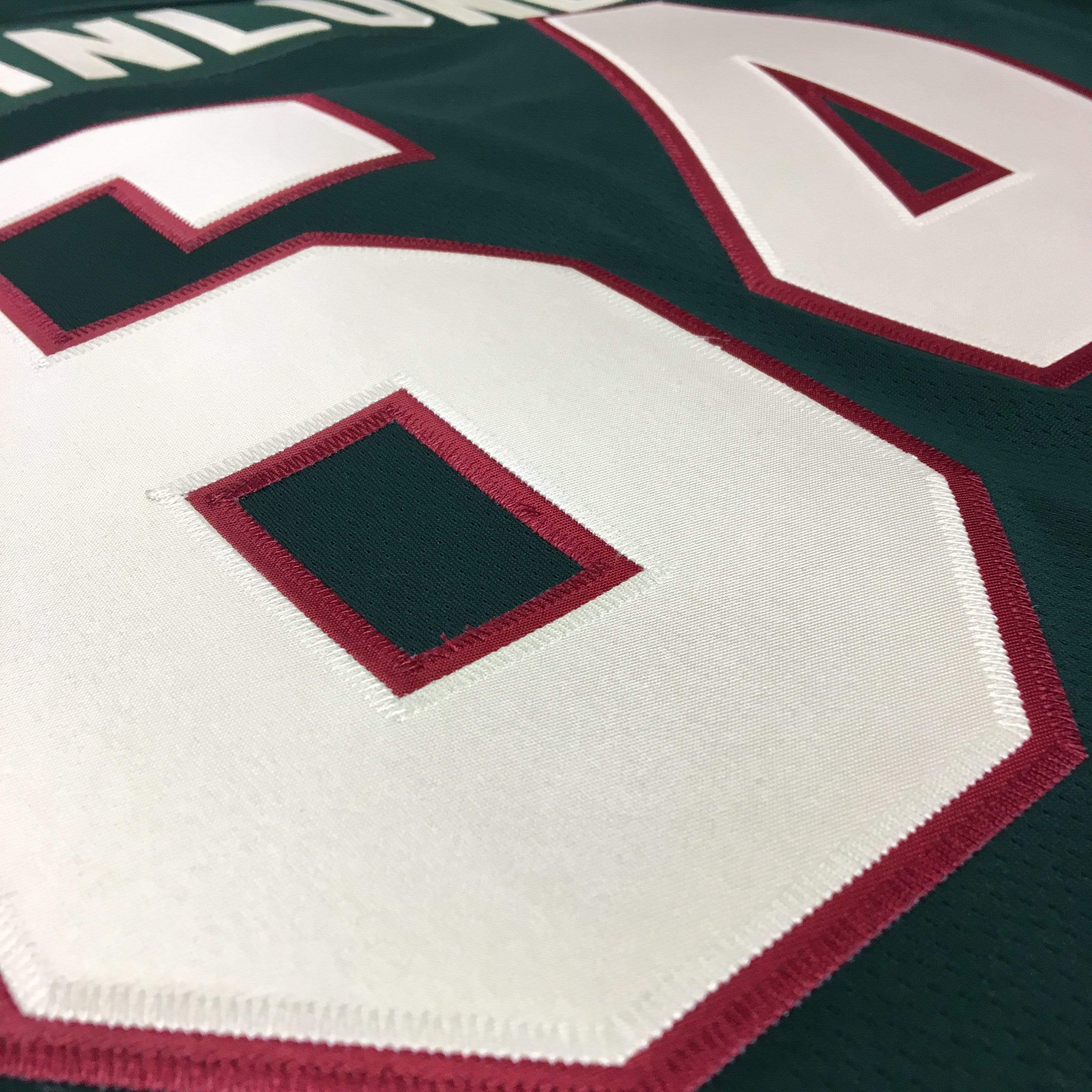 Adult Minnesota Wild Fanatics Branded Green Custom Breakaway Jersey - Men's - Image 8