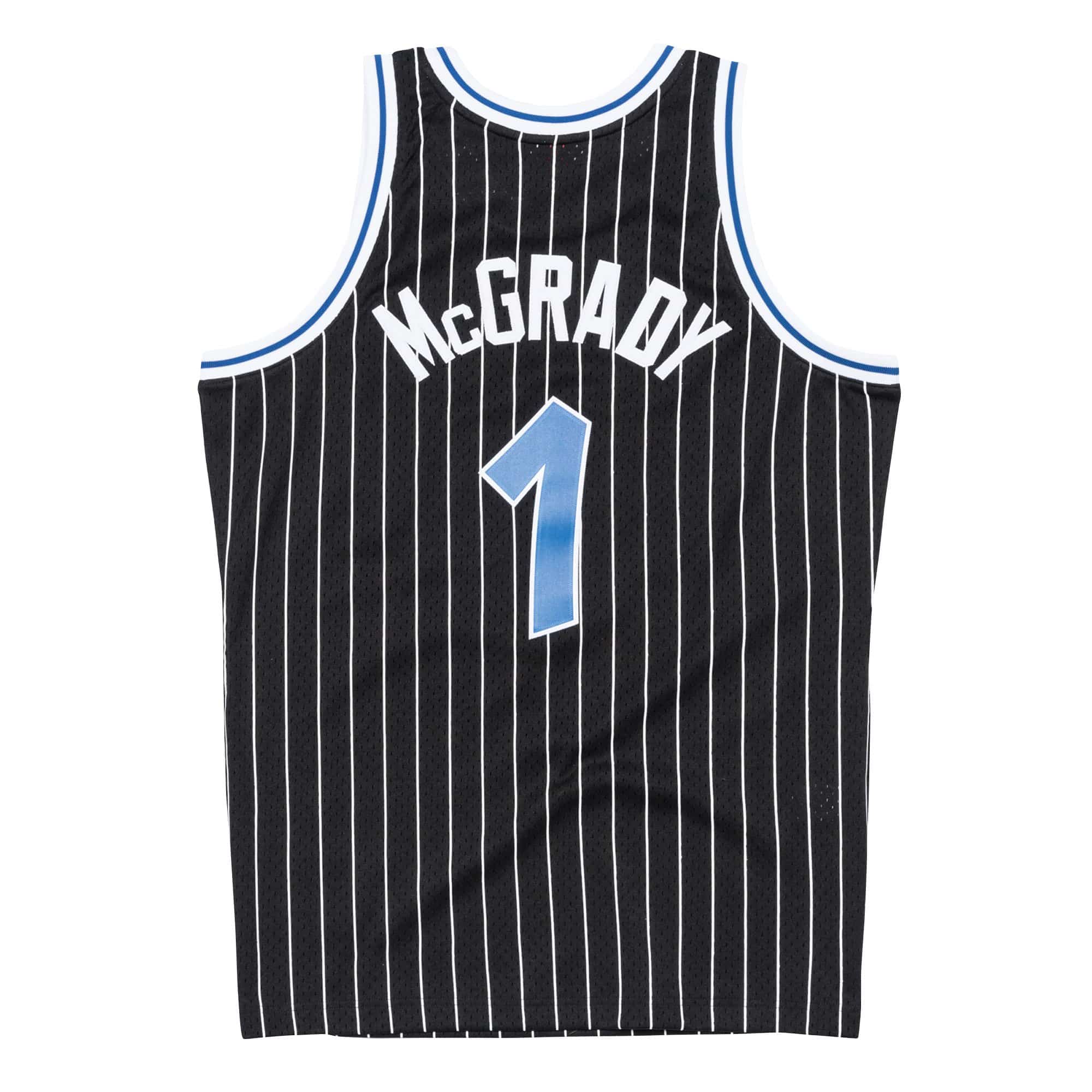 Adult Tracy McGrady Orlando Magic Mitchell & Ness NBA Black 2003-04 Throwback Swingman Jersey - Men's - Image 3