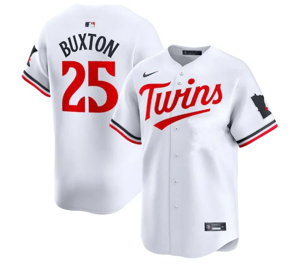 Men's Byron Buxton Minnesota Twins Nike White Home Limited Player Jersey