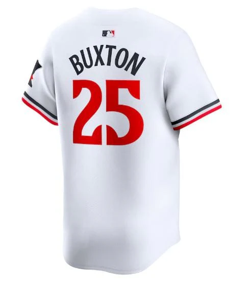 Men's Byron Buxton Minnesota Twins Nike White Home Limited Player Jersey - Image 2