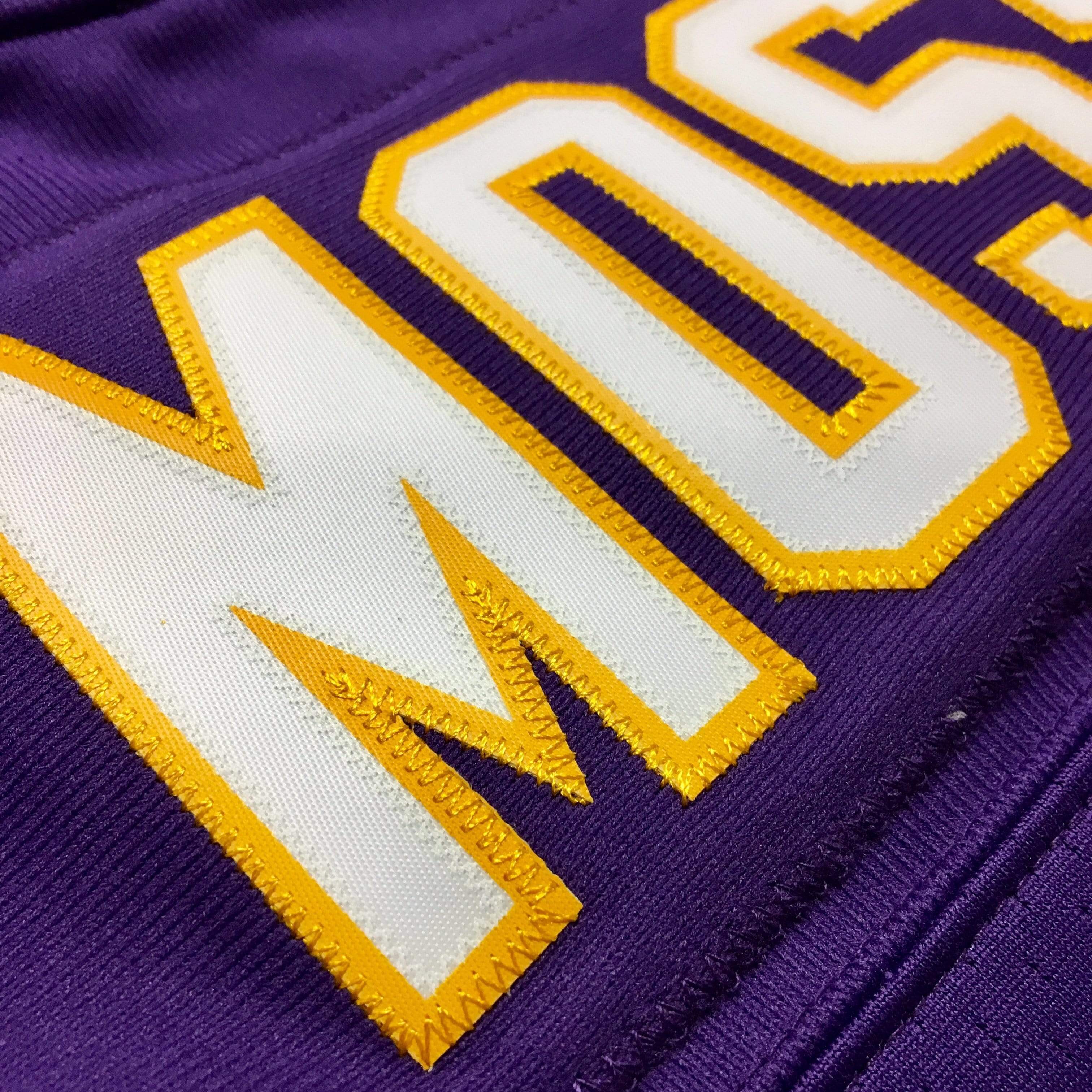 Adult Randy Moss Minnesota Vikings Mitchell & Ness NFL 1998 Purple Throwback Jersey - Men's - Image 4