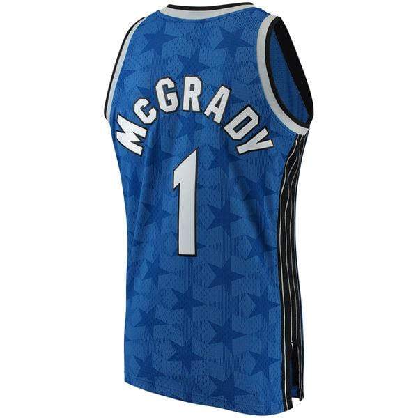 Adult Tracy McGrady Orlando Magic Mitchell & Ness NBA Blue Throwback Swingman Jersey - Men's - Image 3
