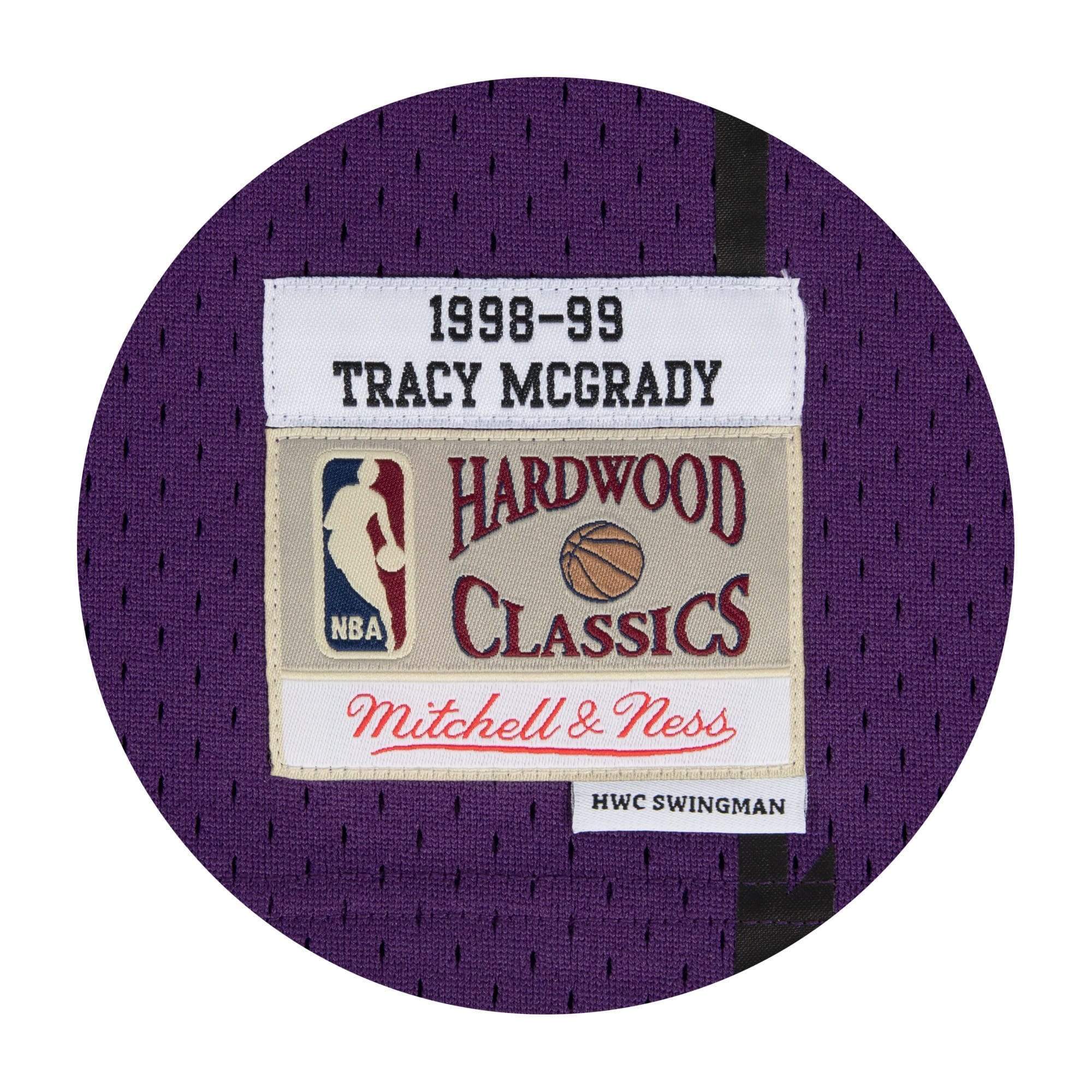 Adult Tracy McGrady Toronto Raptors Mitchell & Ness NBA Purple Throwback Swingman Jersey - Men's - Image 3
