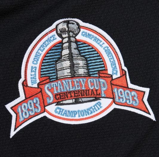 Adult Wayne Gretzky Los Angeles Kings Mitchell & Ness 1992-93 Black Home Power Play Jersey - Men's - Image 5