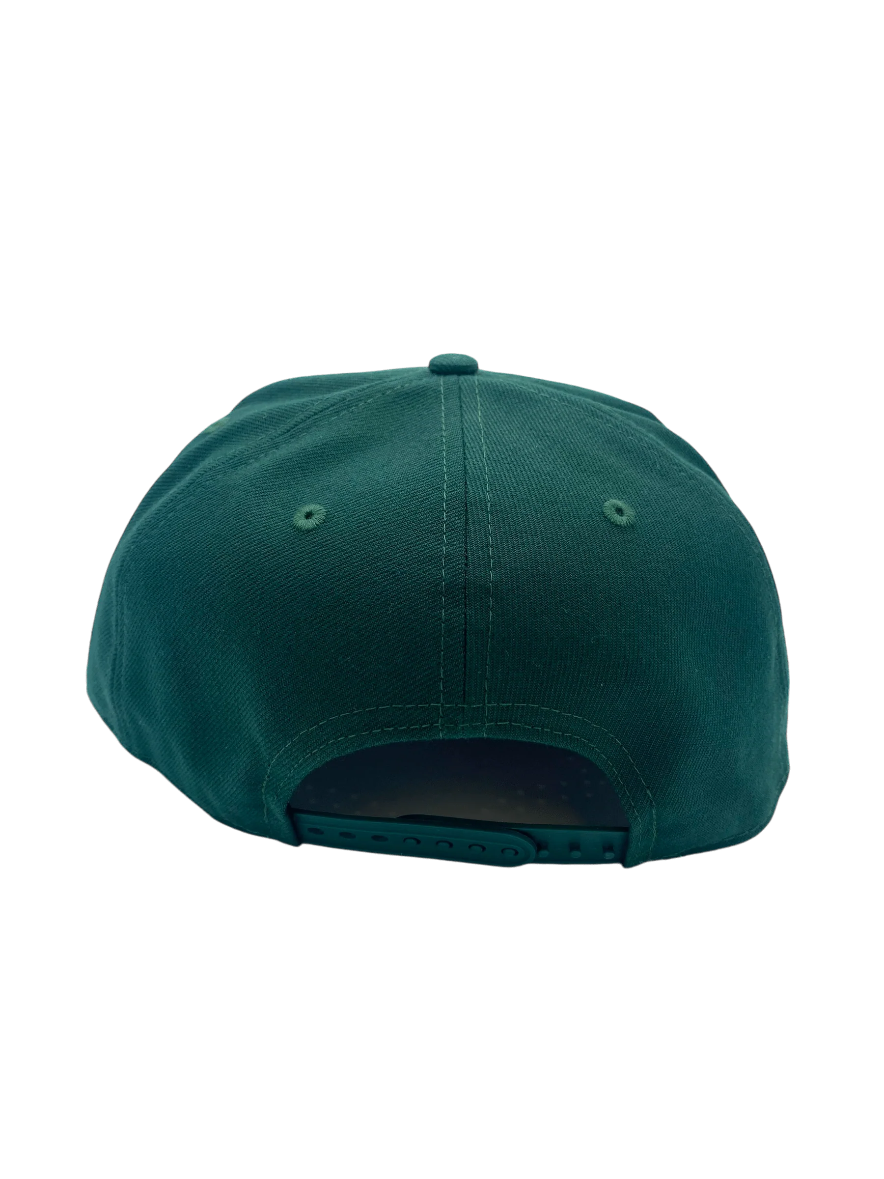 Adult Michigan State Spartans New Era Green Script A-Frame 9FIFTY Adjustable Snapback Hat- Men's - Image 6
