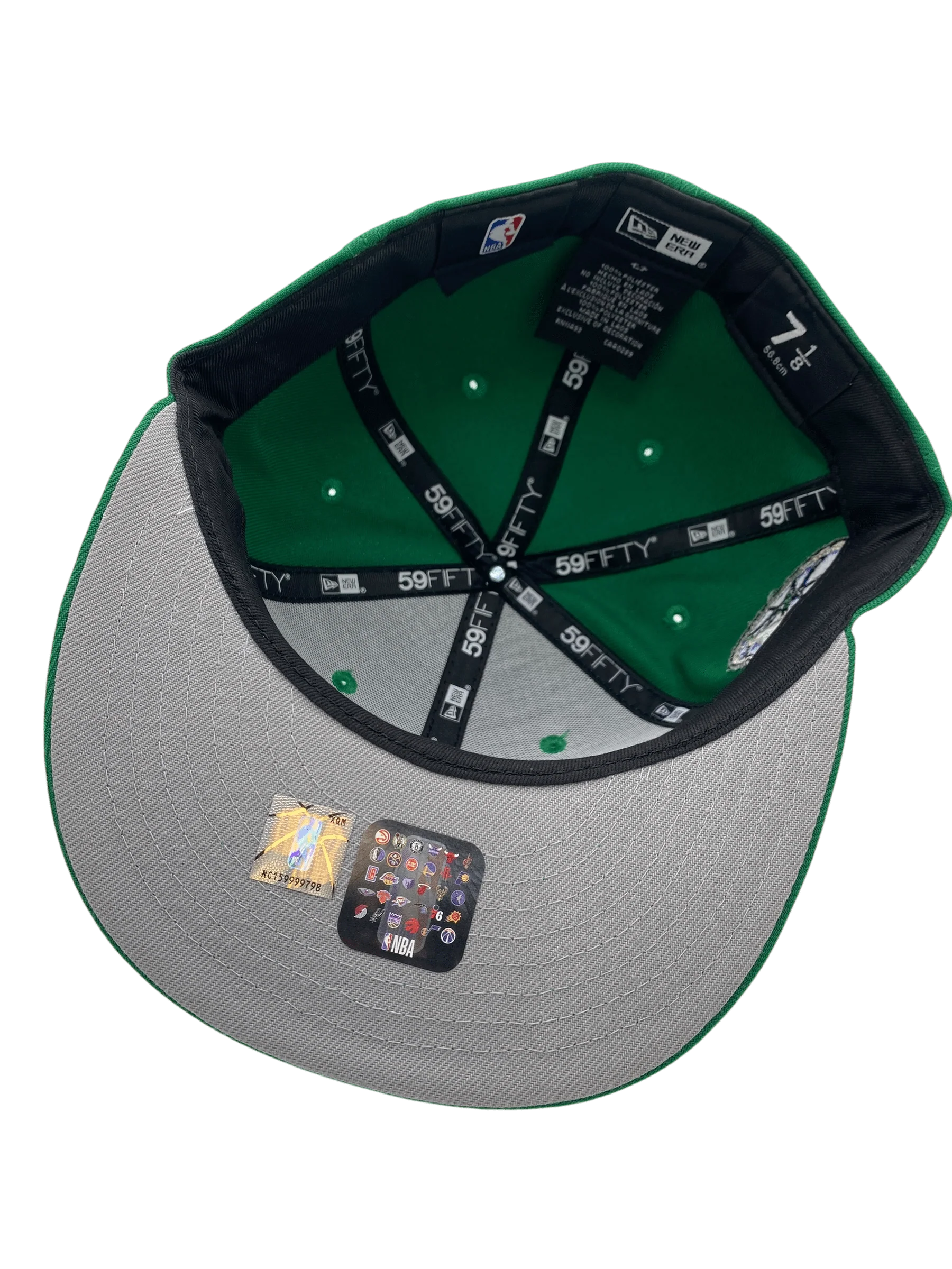 Minnesota Timberwolves New Era Classic Green Custom Side Patch 59FIFTY Fitted Hat - Men's - Image 3