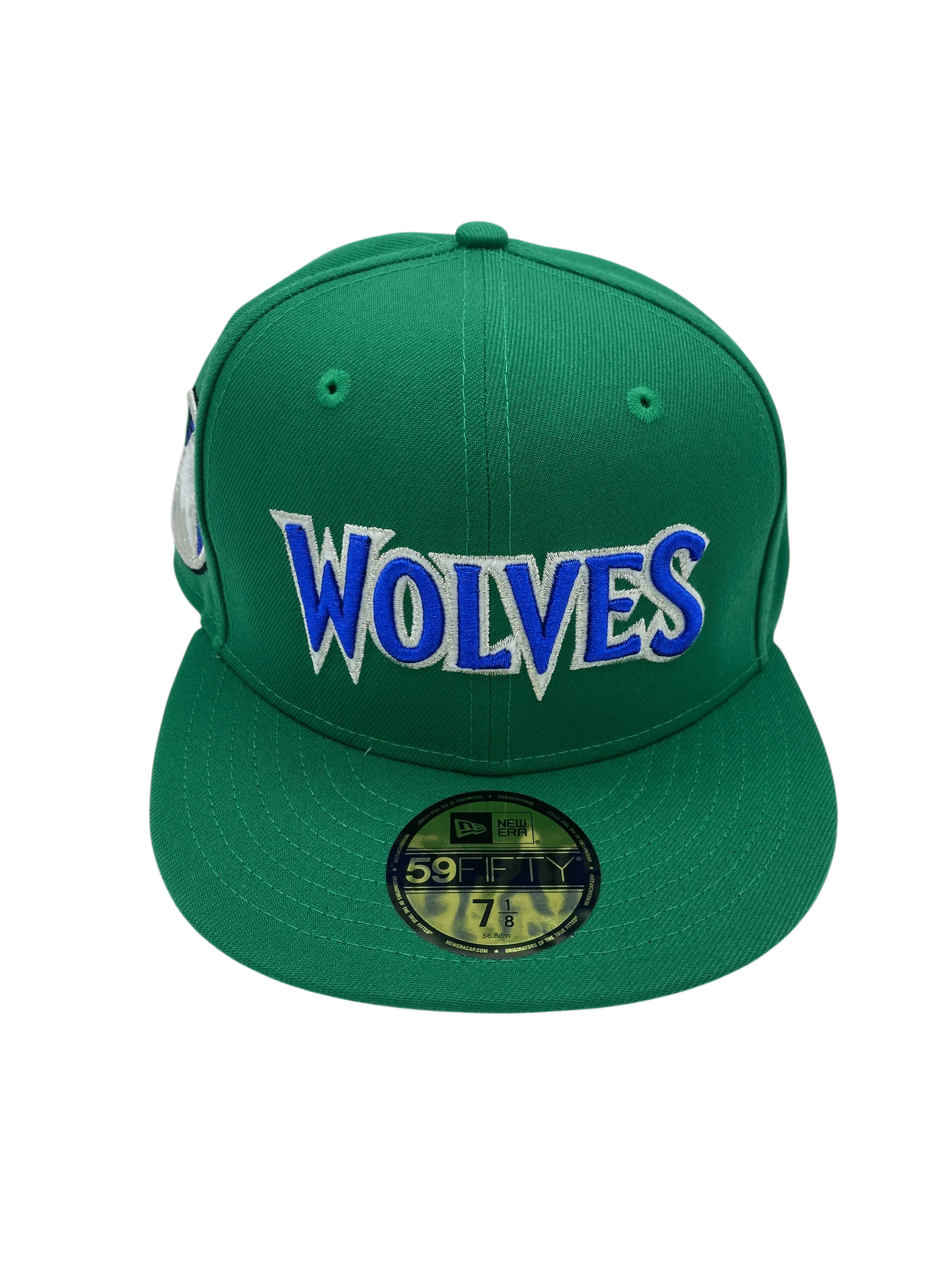Minnesota Timberwolves New Era Classic Green Custom Side Patch 59FIFTY Fitted Hat - Men's - Image 4