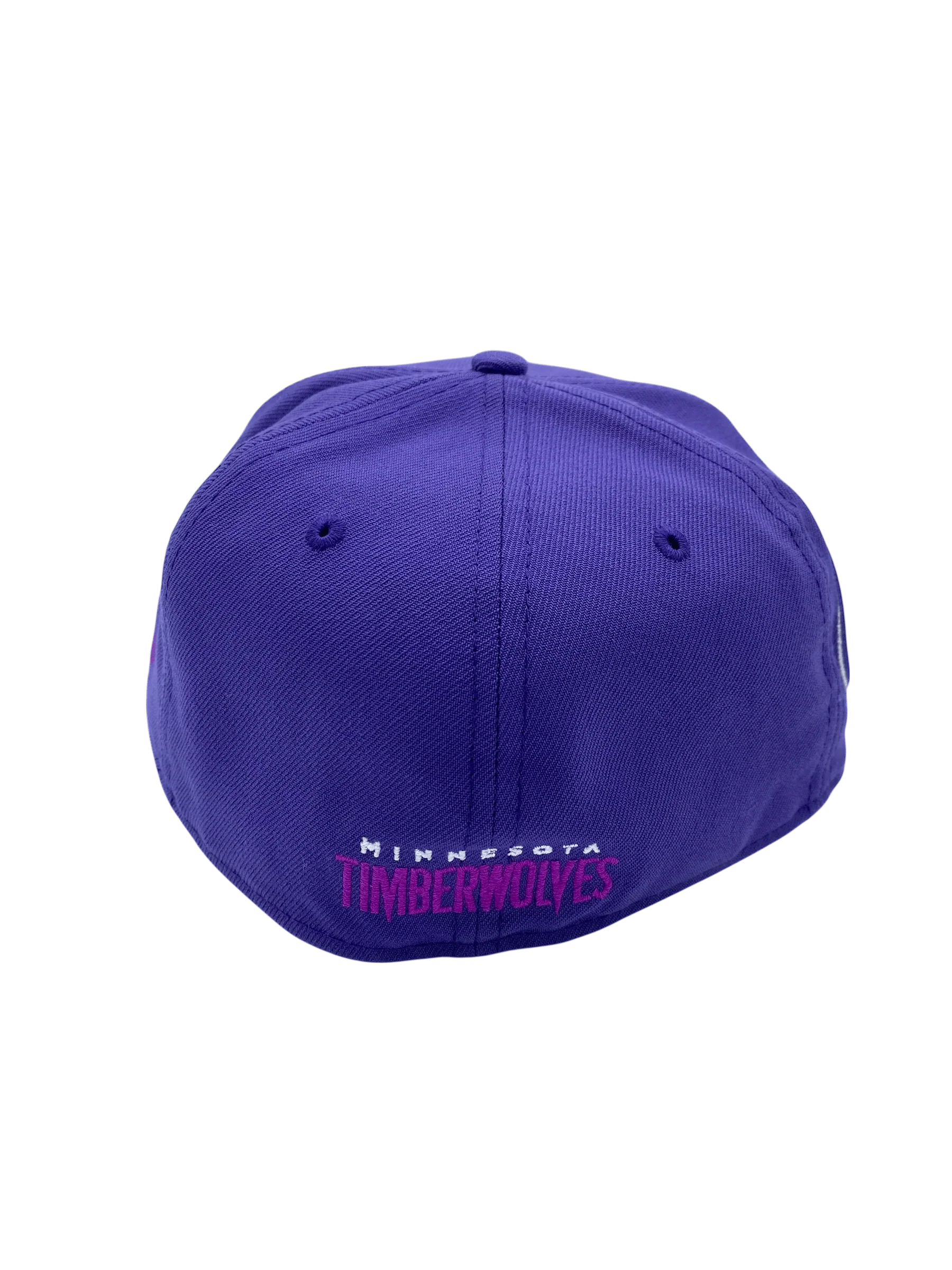 Minnesota Timberwolves New Era Purple Script Custom Side Patch 59FIFTY Fitted Hat - Men's - Image 7