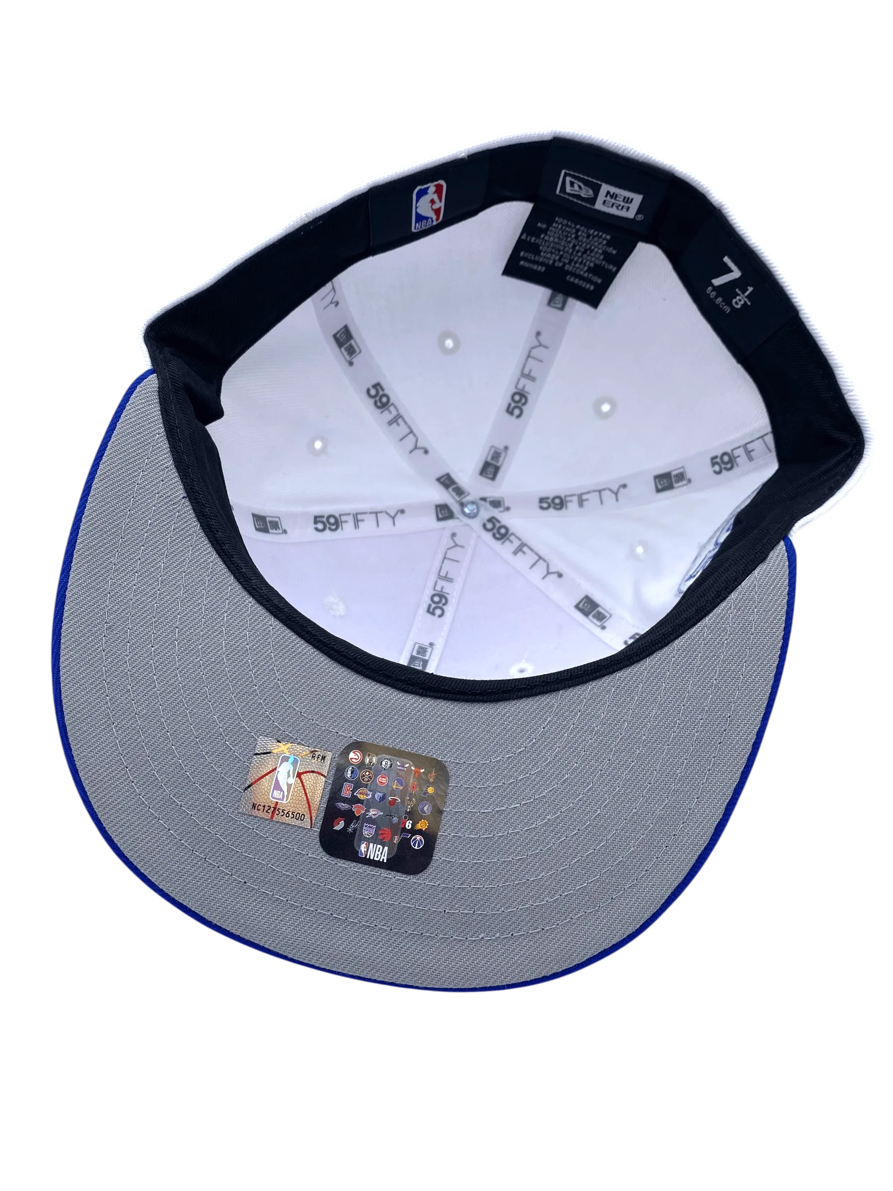 Minnesota Timberwolves New Era White Throwback Custom Side Patch 59FIFTY Fitted Hat - Men's - Image 3