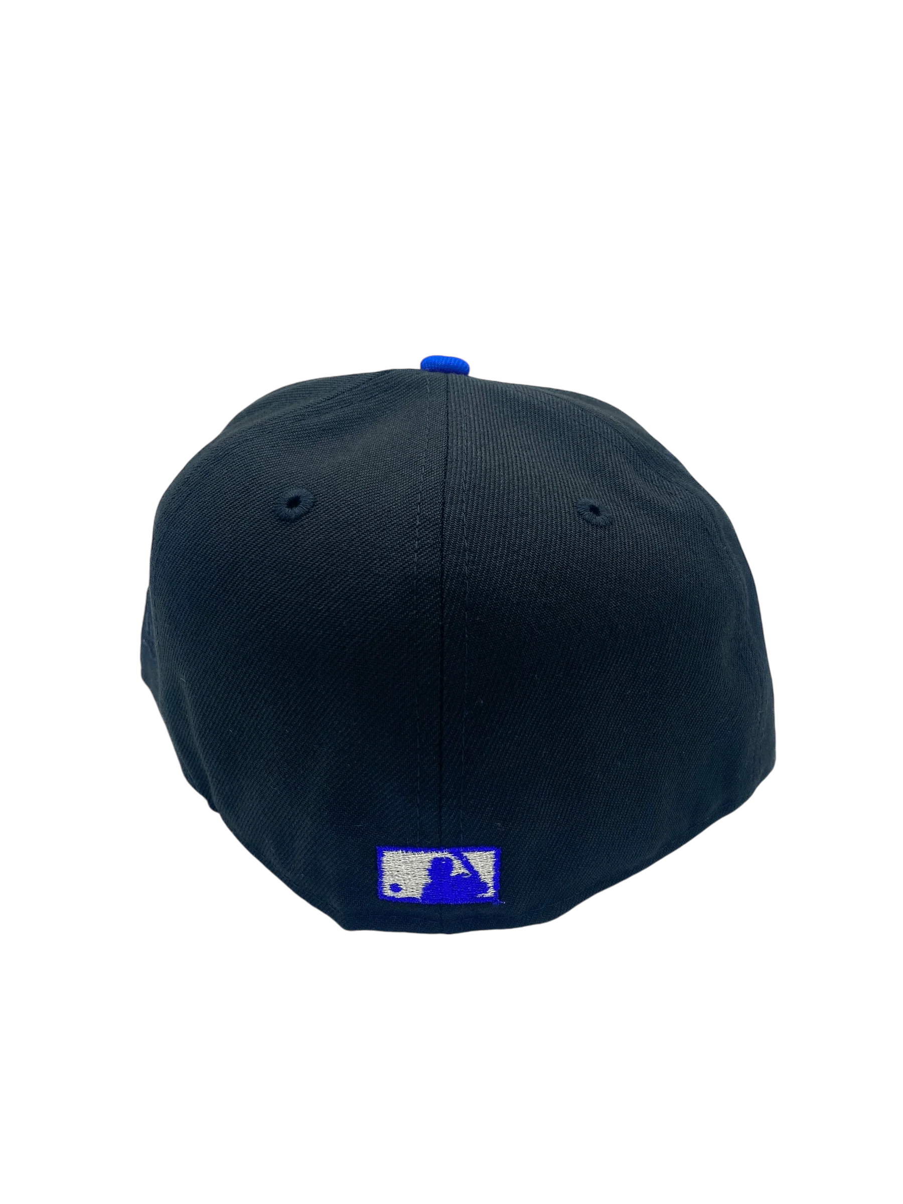 Adult Minnesota Twins New Era Black/Blue Custom Side Patch 59FIFTY Fitted Hat - Men's - Image 7