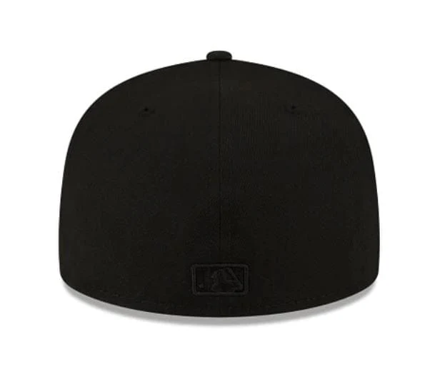 Adult Minnesota Twins New Era Black on Black Collection 59FIFTY Fitted Hat - Men's - Image 2