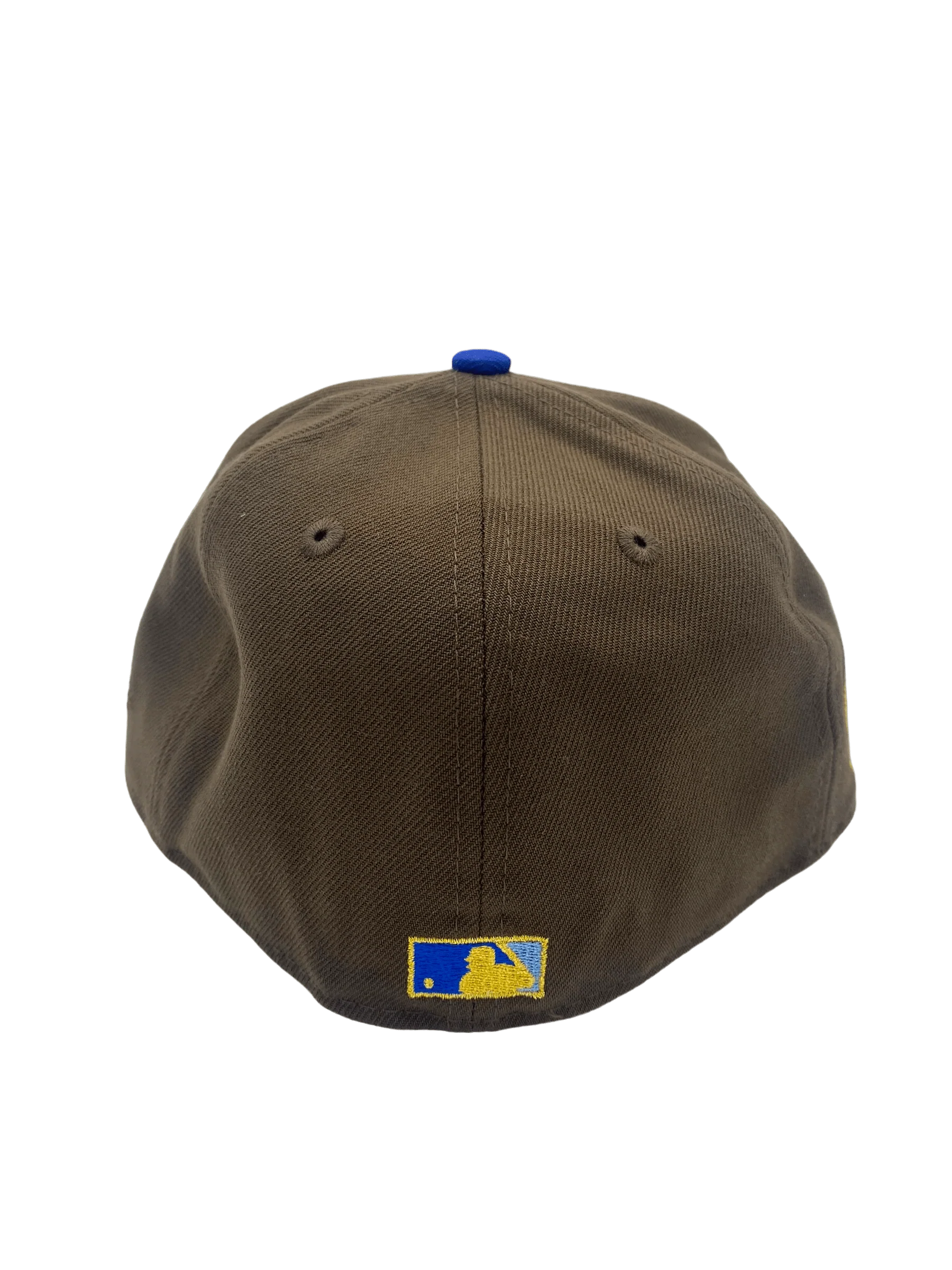 Adult Minnesota Twins New Era Brown/Blue Custom TC Script Side Patch 59FIFTY Fitted Hat - Men's - Image 6