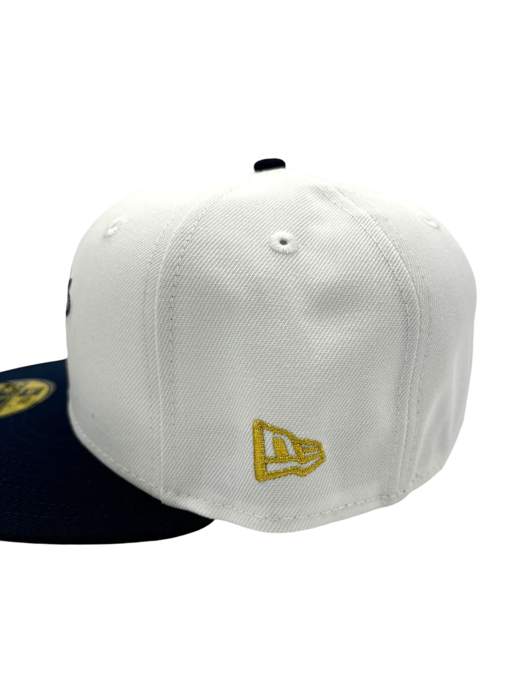 Adult Minnesota Twins New Era White/Navy 1987 WS Champs Custom Side Patch 59FIFTY Fitted Hat - Men's - Image 4