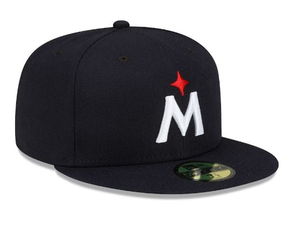 Adult Minnesota Twins New Era Navy Authentic Collection Road 59FIFTY Fitted Hat - Men's - Image 3