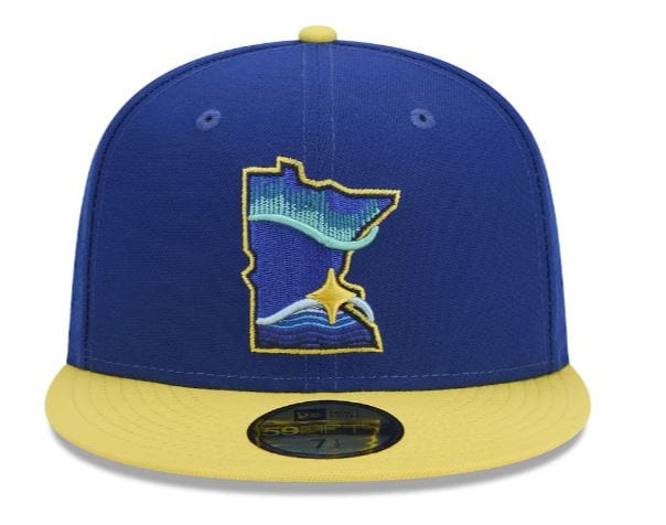 Adult Minnesota Twins New Era Blue City Connect On Field 59FIFTY Fitted Hat - Men's - Image 5
