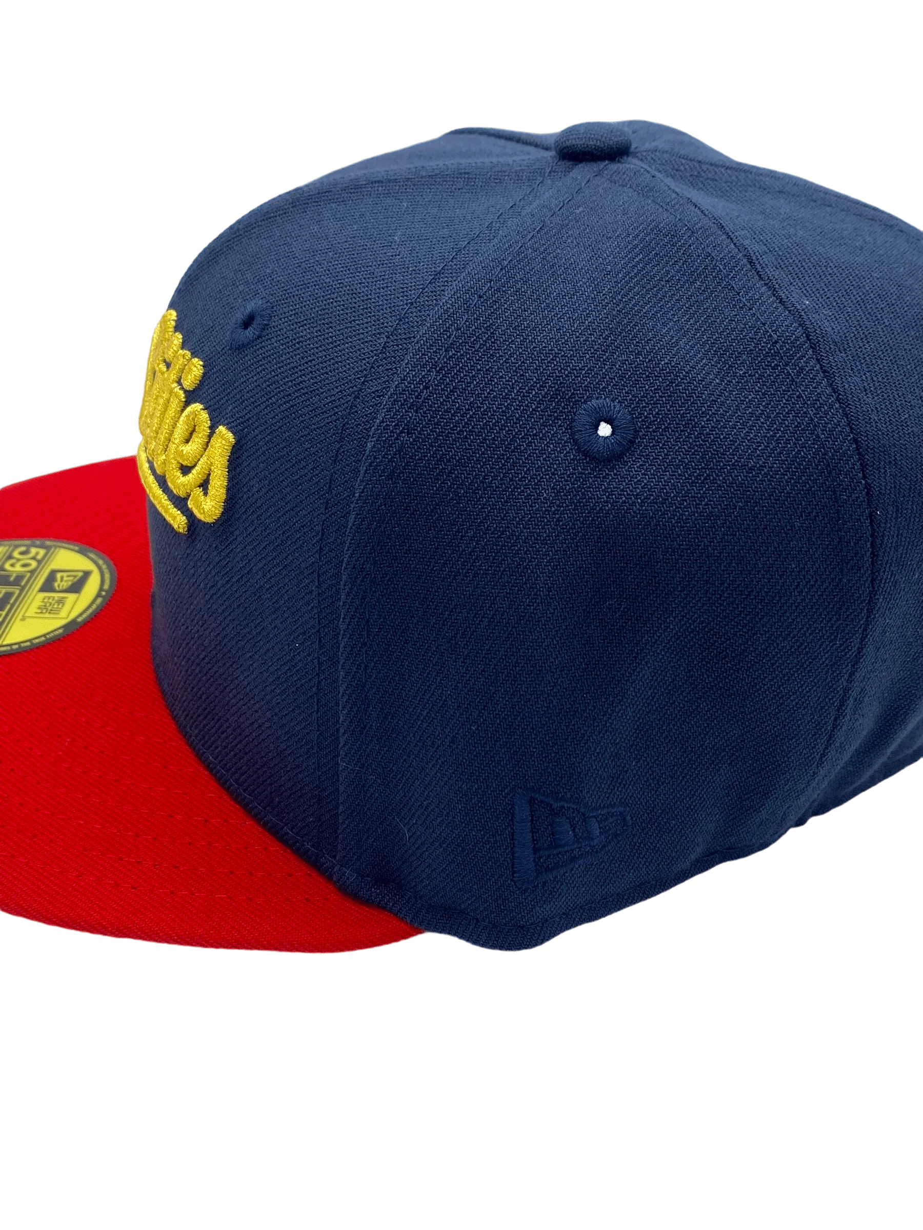 Adult Minnesota Twins New Era Navy/Red TOW Custom Side Patch 59FIFTY Fitted Hat - Men's - Image 7