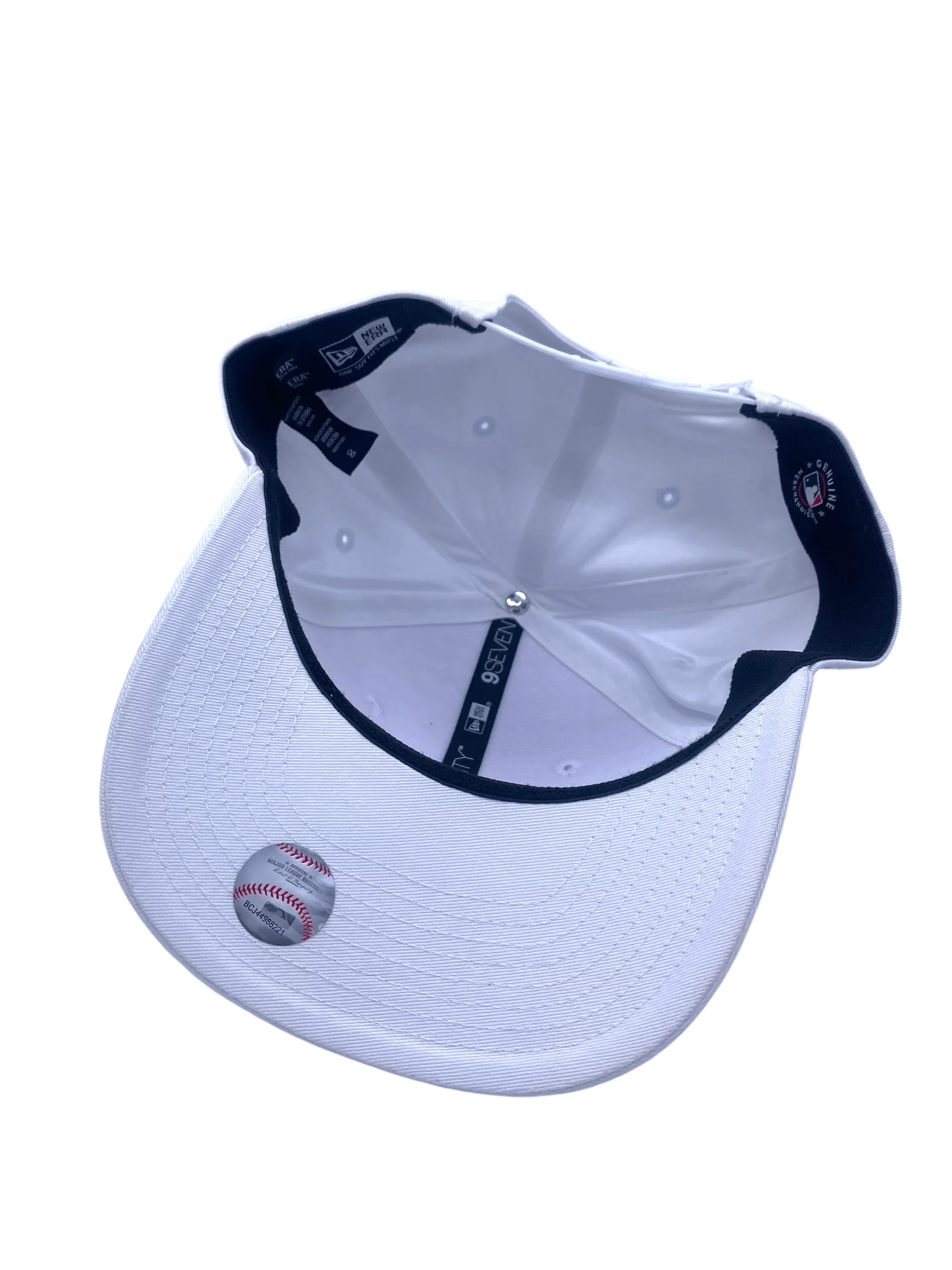 Adult Minnesota Twins New Era White 9SEVENTY Stretch-Snapback Hat - Men's - Image 5