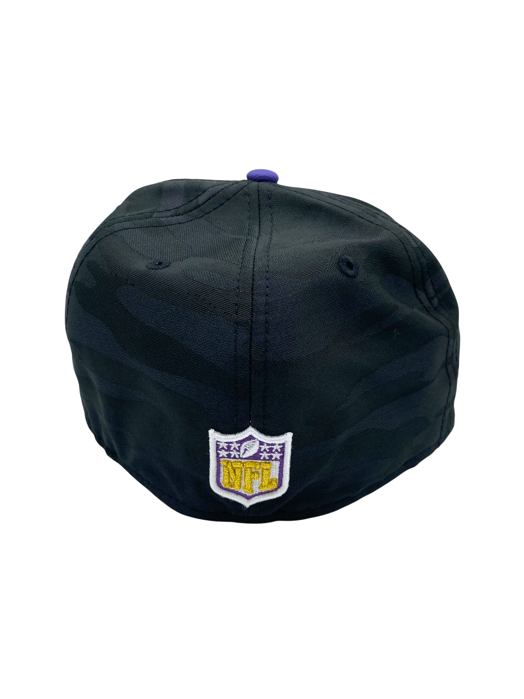 Minnesota Vikings New Era Black Camo/Purple Custom Midnight Camo Side Patch 59FIFTY Fitted Hat - Men's - Image 4