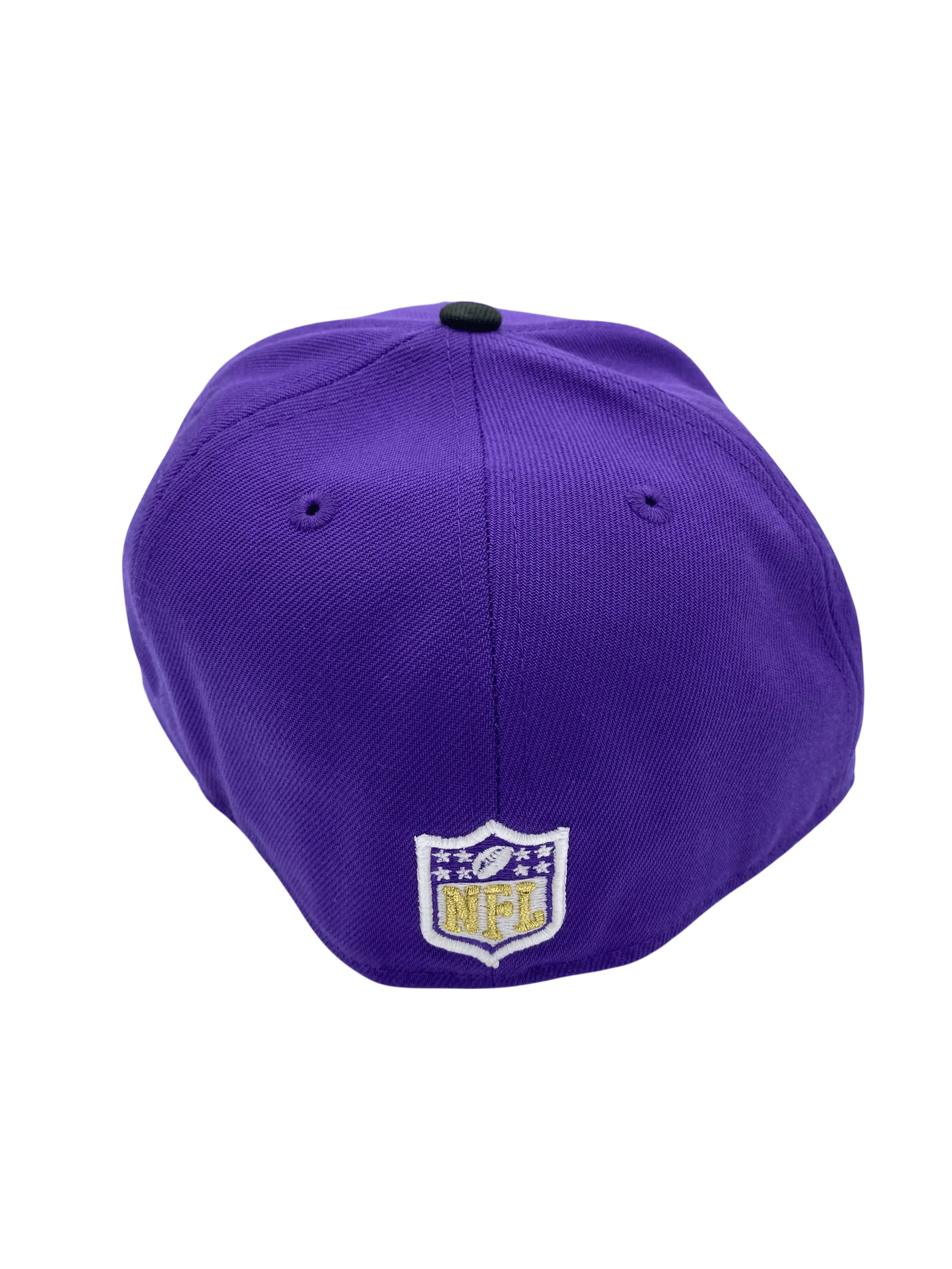 Adult Minnesota Vikings New Era Purple/Black Pinky Custom Side Patch 59FIFTY Fitted Hat - Men's - Image 7