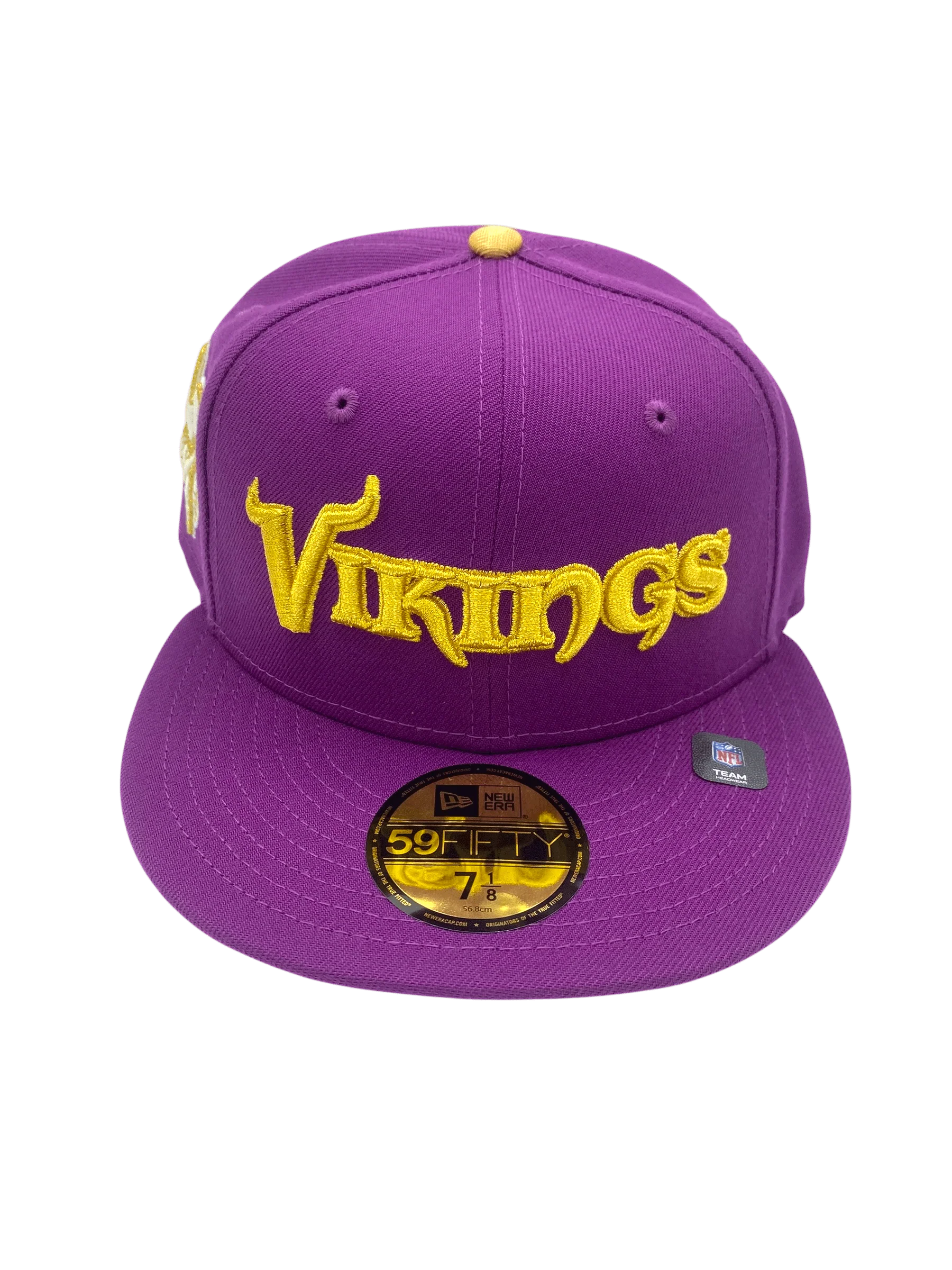 Minnesota Vikings New Era Purple Sparkling Grape Custom Side Patch 59FIFTY Fitted Hat - Men's - Image 4
