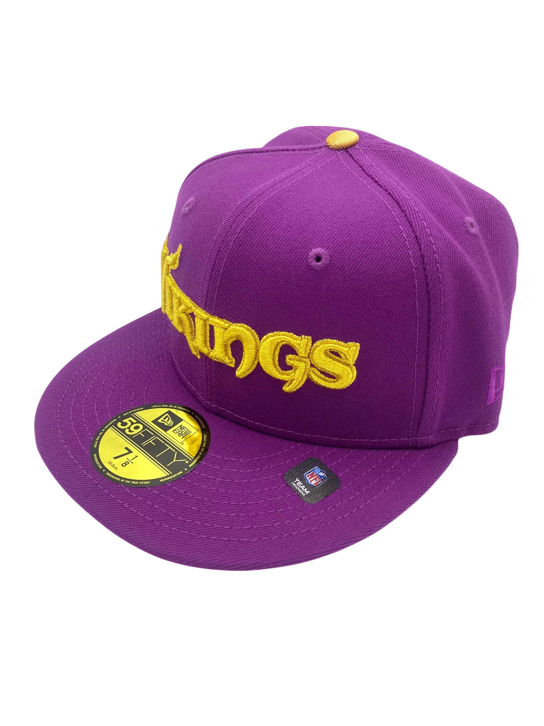 Minnesota Vikings New Era Purple Sparkling Grape Custom Side Patch 59FIFTY Fitted Hat - Men's - Image 5