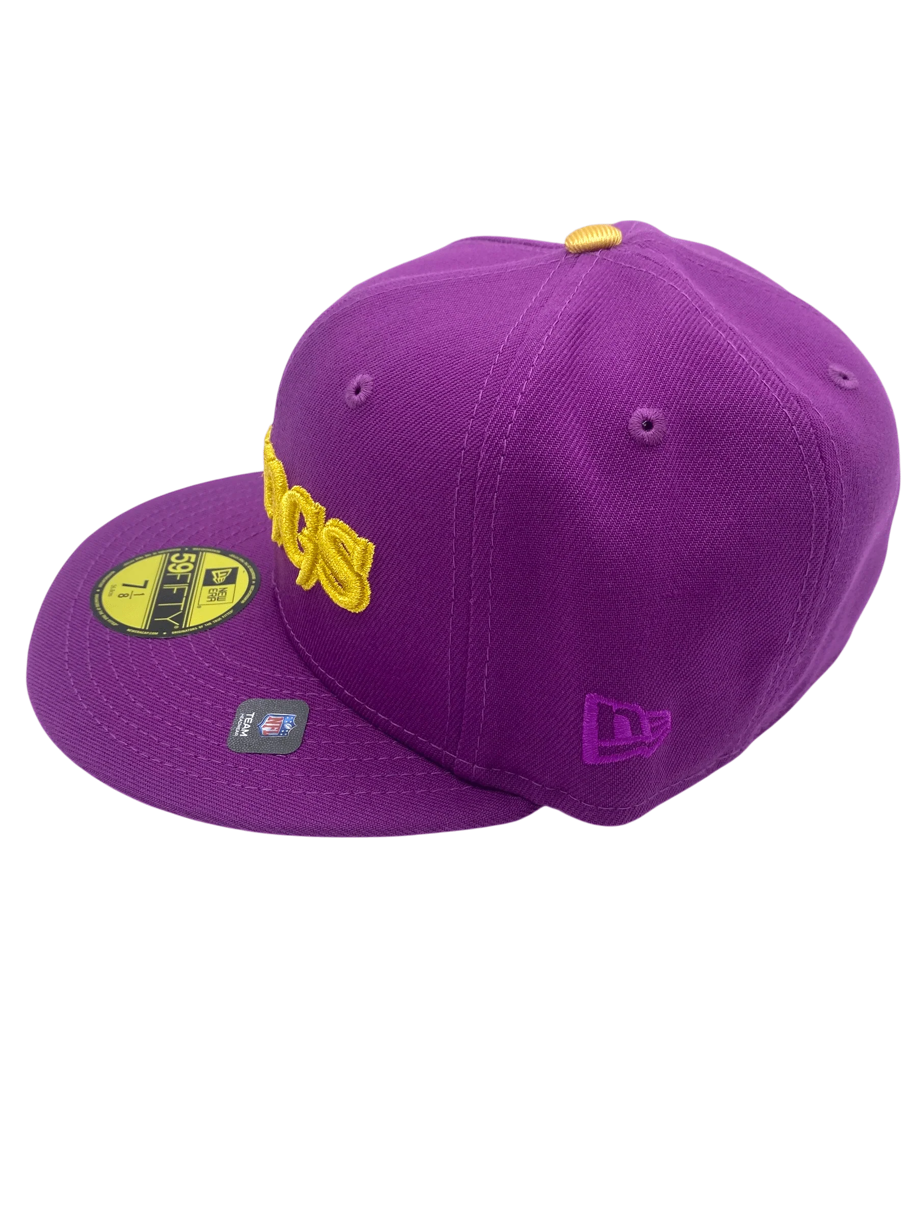 Minnesota Vikings New Era Purple Sparkling Grape Custom Side Patch 59FIFTY Fitted Hat - Men's - Image 6