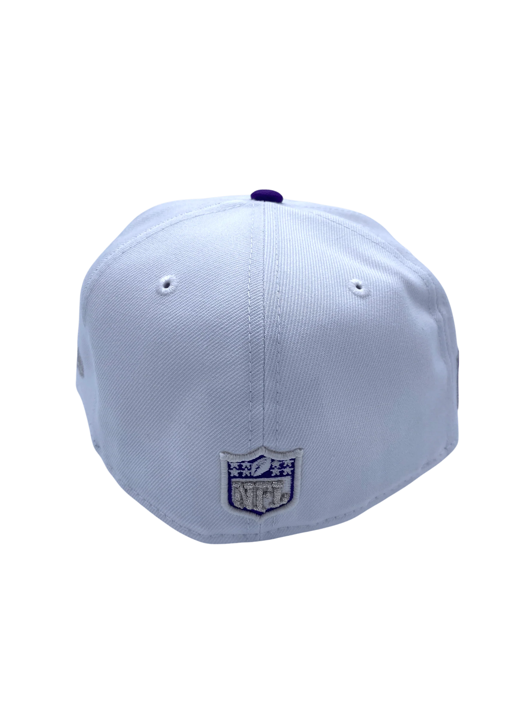 Minnesota Vikings New Era White/Purple Custom WW 2.0 Side Patch 59FIFTY Fitted Hat - Men's - Image 4
