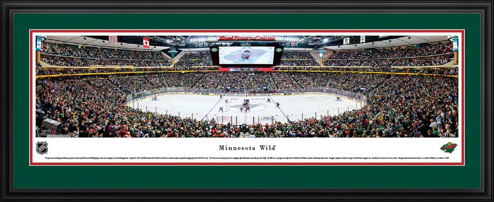 Adult Minnesota Wild Center Ice Xcel Energy Center Panorama - Unisex - Image 3