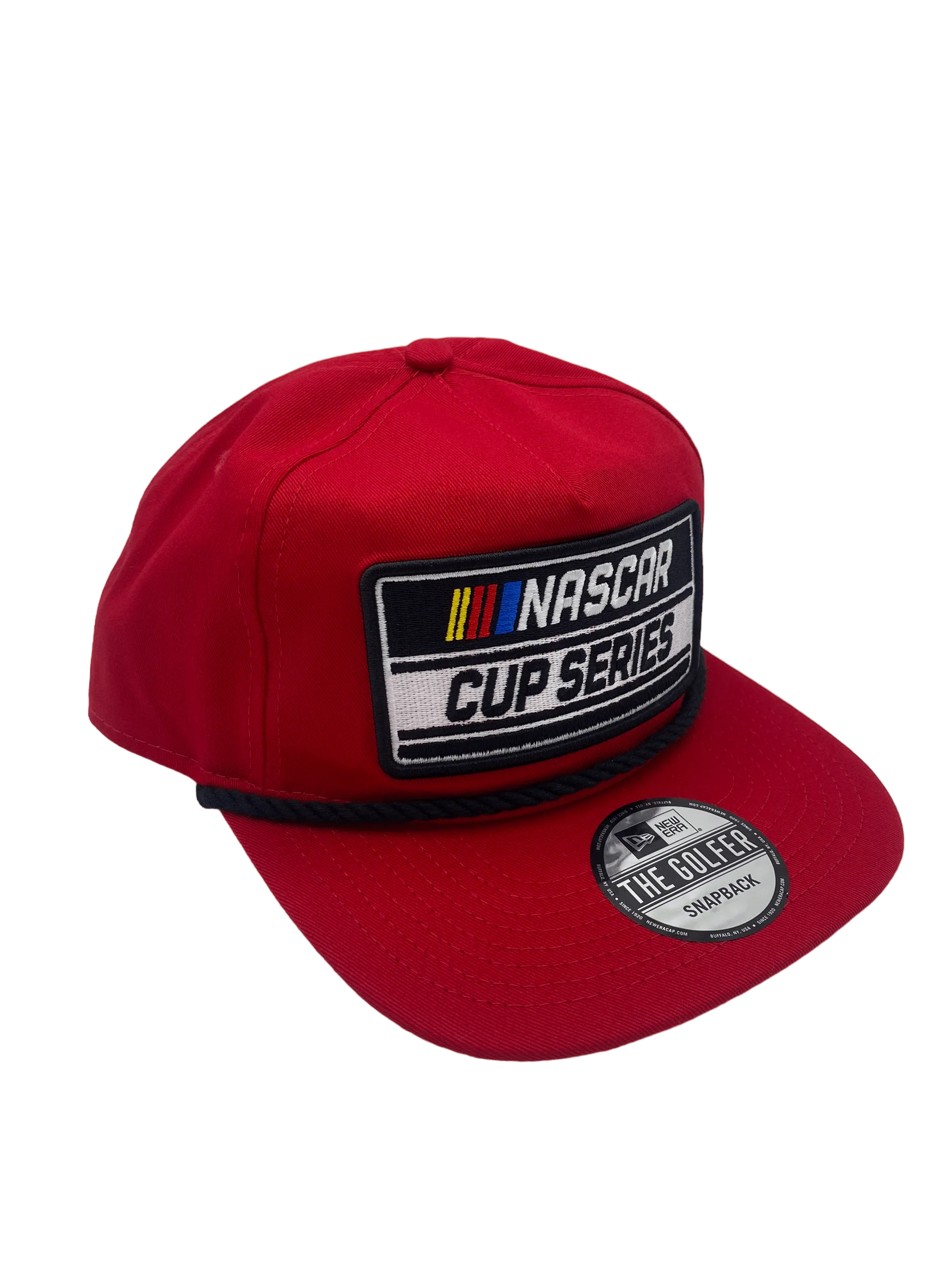 Adult Nascar Cup Series New Era Custom Red Golfer Adjustable Snapback Hat - Men's - Image 2