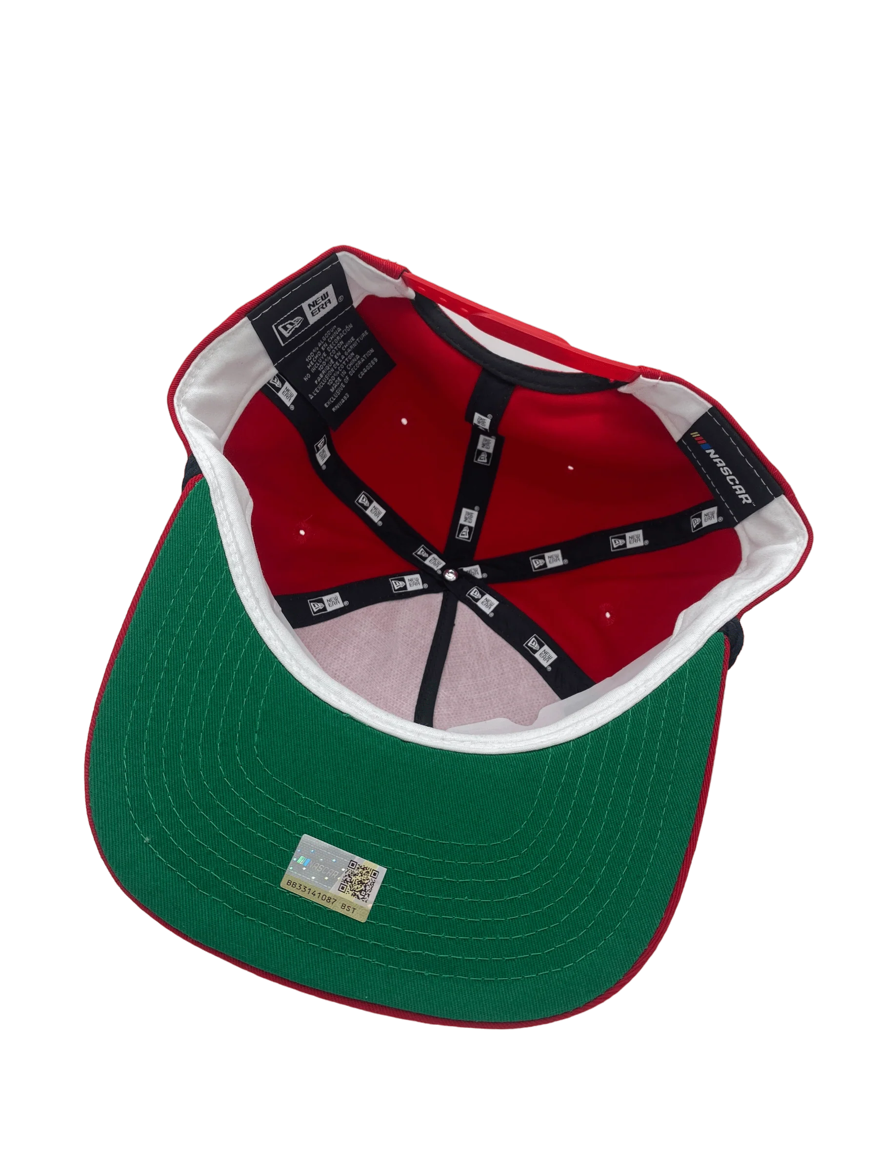 Adult Nascar Cup Series New Era Custom Red Golfer Adjustable Snapback Hat - Men's - Image 3