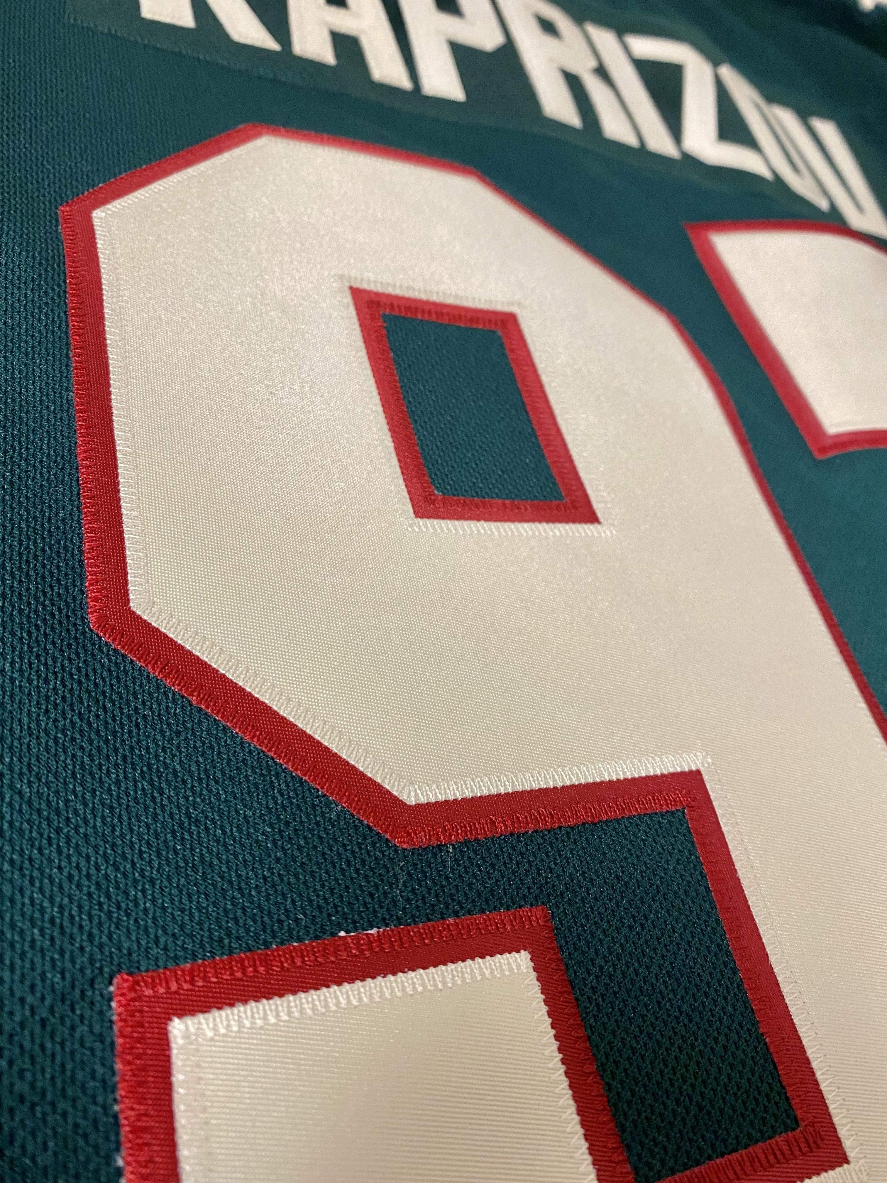 Adult Minnesota Wild adidas Men's Green Adizero Authentic Custom Jersey - Men's - Image 4
