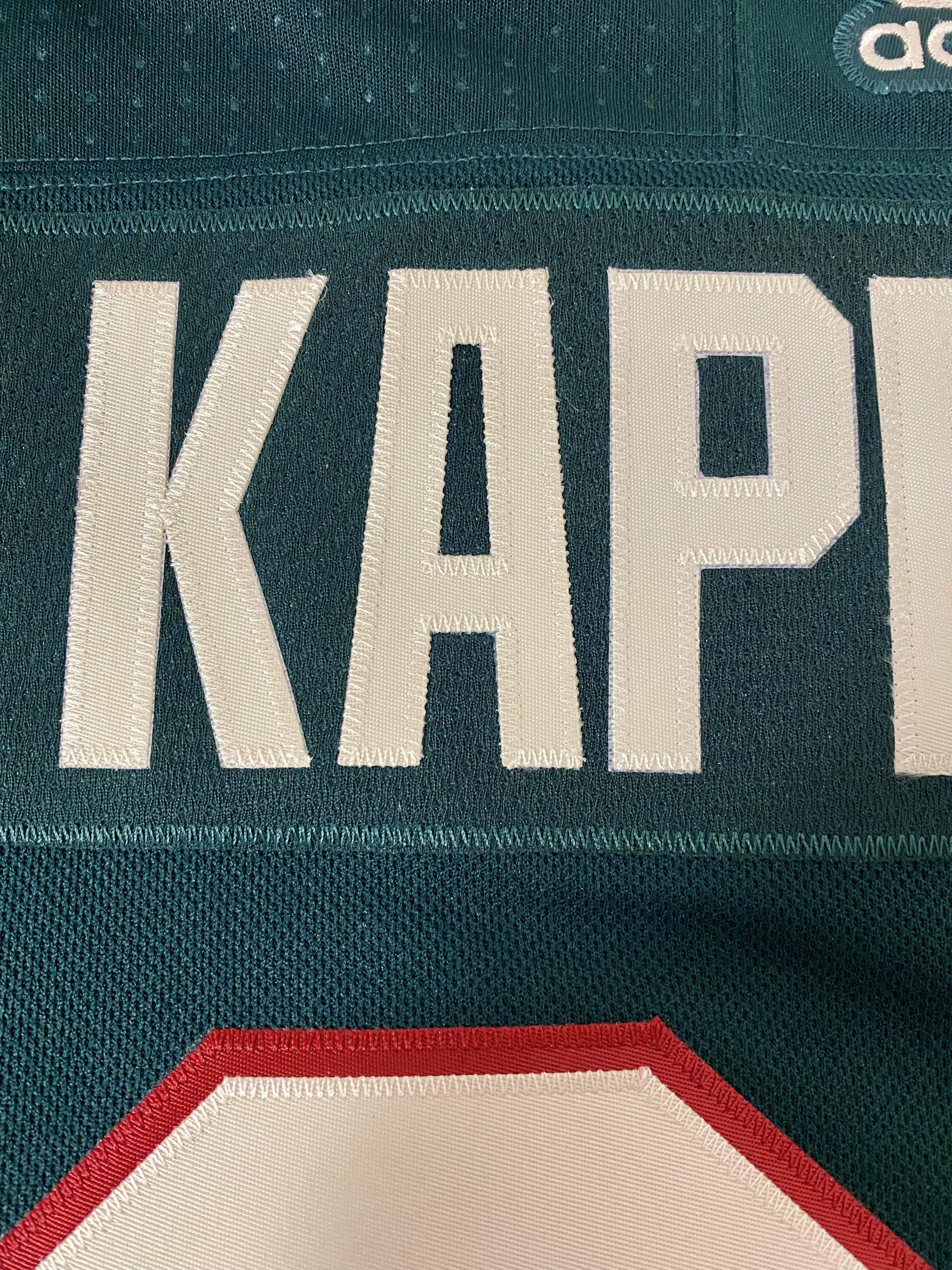 Adult Minnesota Wild adidas Men's Green Adizero Authentic Custom Jersey - Men's - Image 5