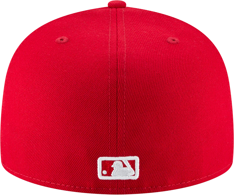 Adult New York Yankees New Era Red and White Collection 59FIFTY Fitted Hat - Men's - Image 5
