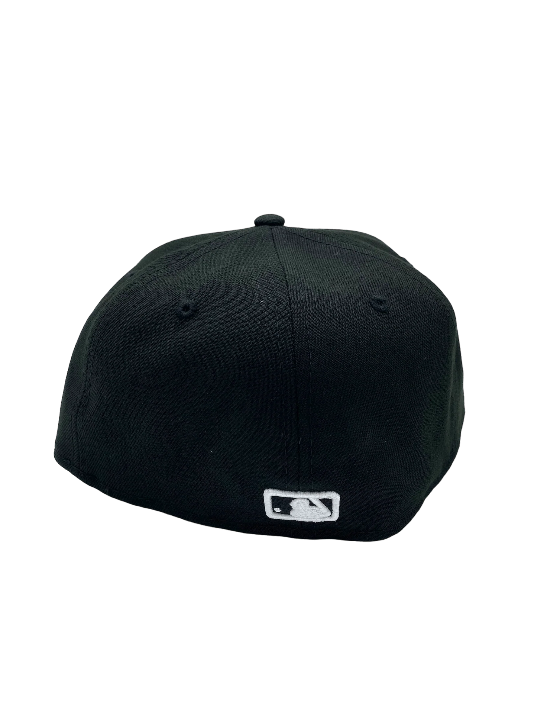 Adult Philadelphia Phillies New Era Black/White Scripts 59FIFTY Fitted Hat - Men's - Image 5