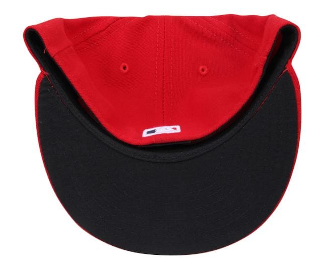 Adult Philadelphia Phillies New Era Red On-Field Authentic Collection 59FIFTY Fitted Hat - Men's - Image 3