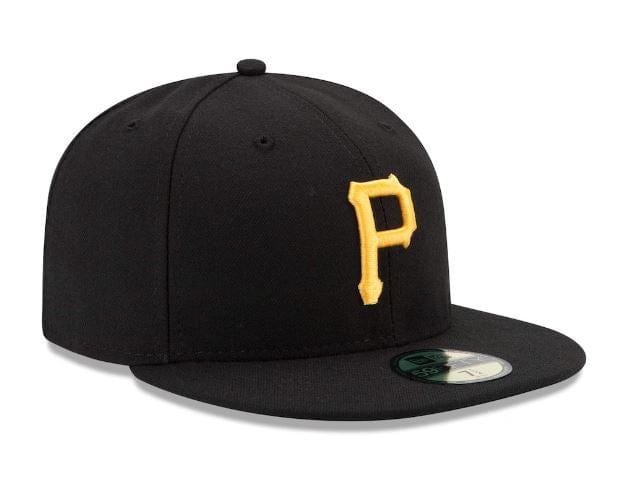 Adult Pittsburgh Pirates New Era Black Home Authentic Collection On-Field 59FIFTY Fitted Hat - Men's - Image 3